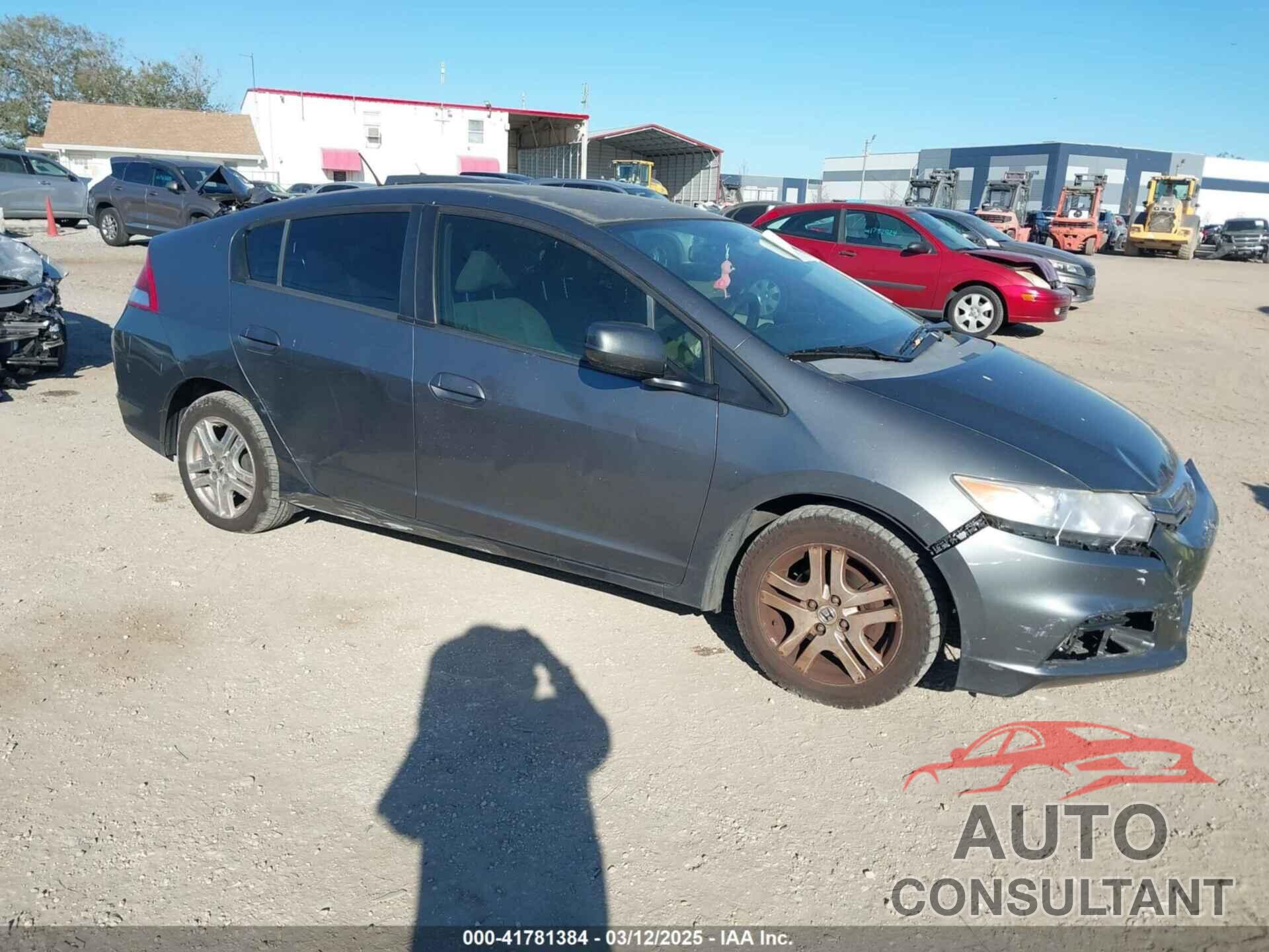 HONDA INSIGHT 2012 - JHMZE2H51CS003694