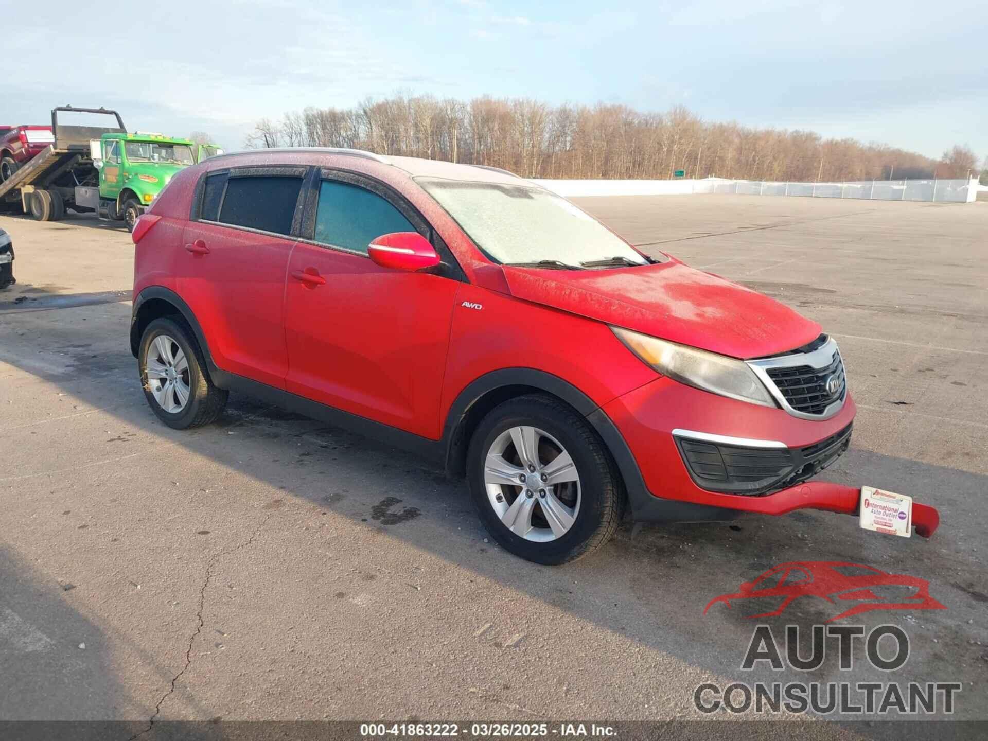 KIA SPORTAGE 2013 - KNDPBCA29D7545542