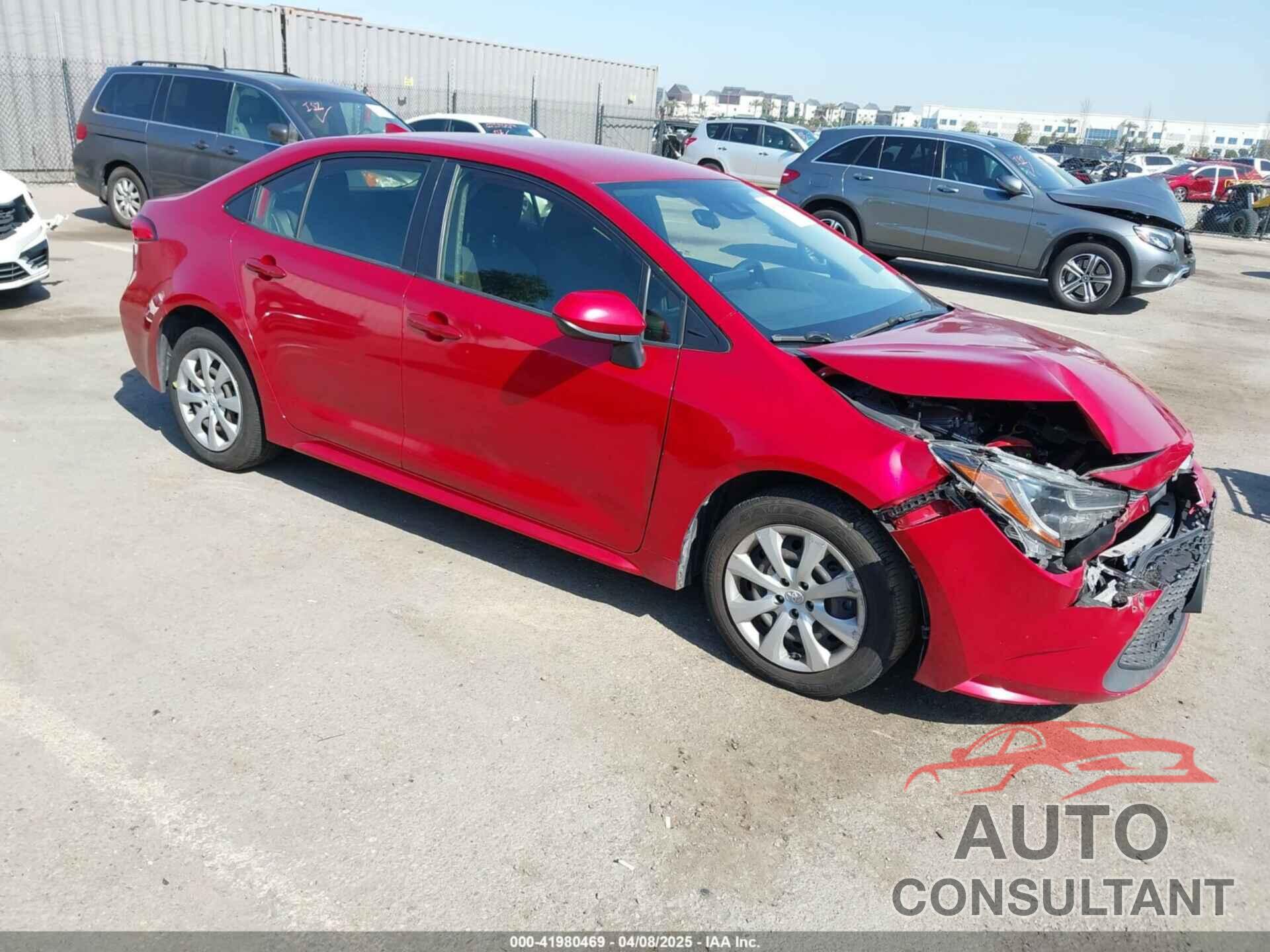 TOYOTA COROLLA 2020 - JTDEPRAE8LJ016414