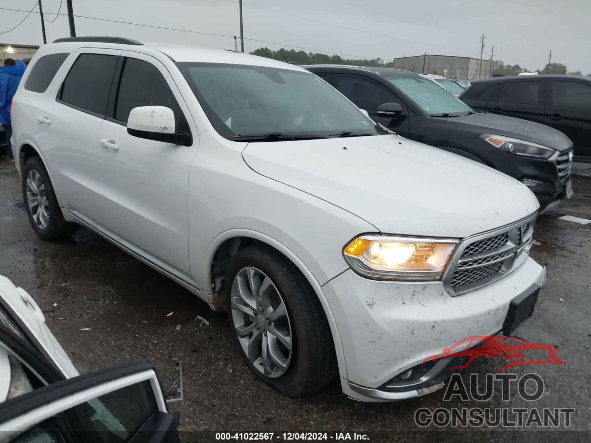 DODGE DURANGO 2017 - 1C4RDHAG1HC869934