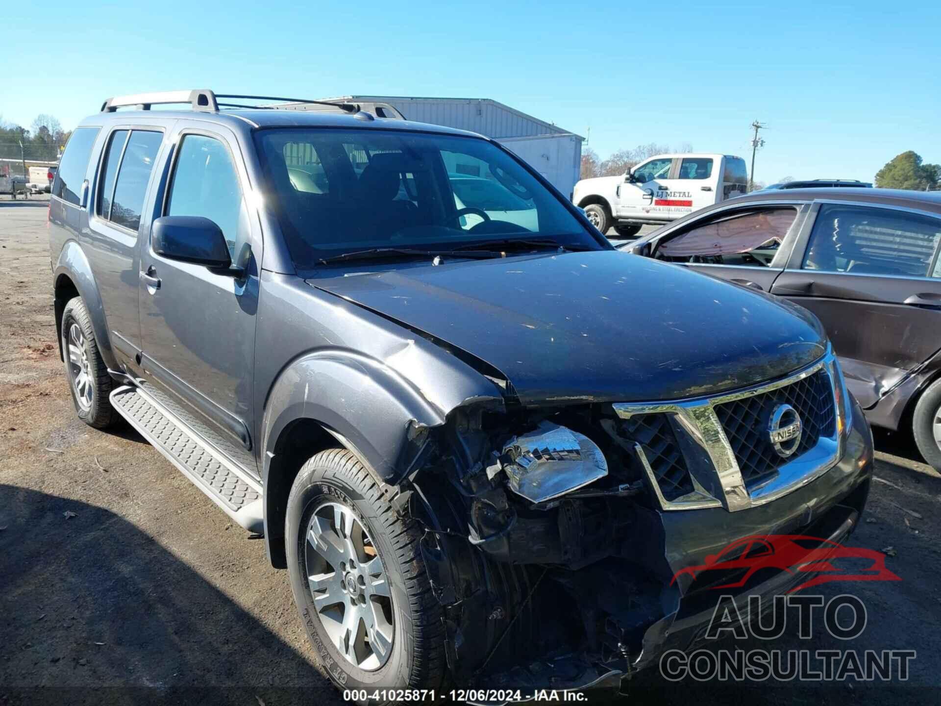 NISSAN PATHFINDER 2010 - 5N1AR1NB0AC615959