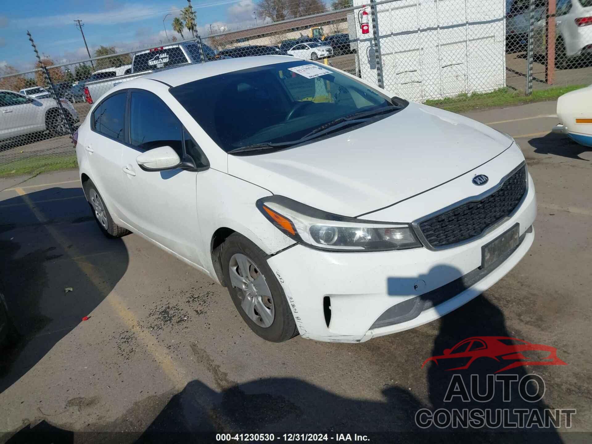 KIA FORTE 2017 - 3KPFK4A76HE119326