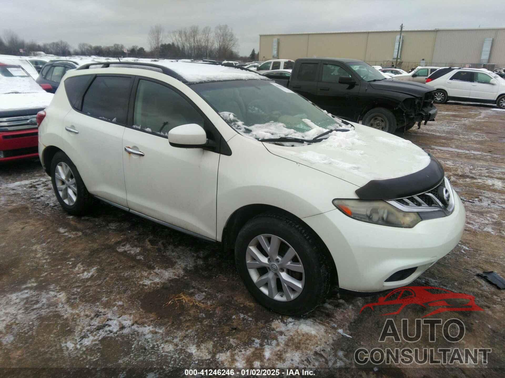 NISSAN MURANO 2011 - JN8AZ1MW1BW177689