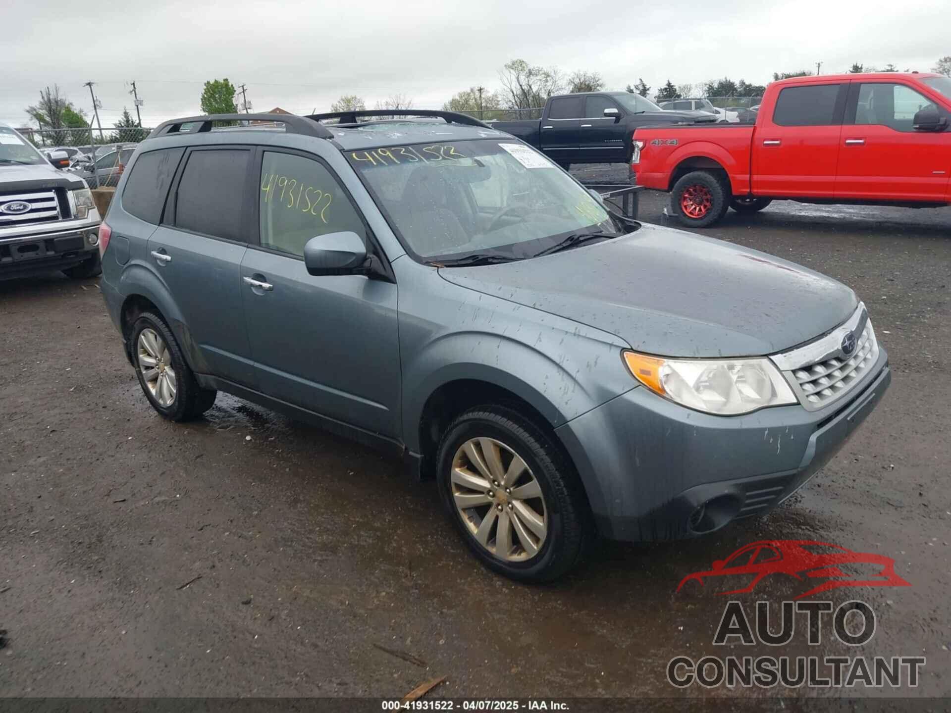 SUBARU FORESTER 2012 - JF2SHADC3CH401819
