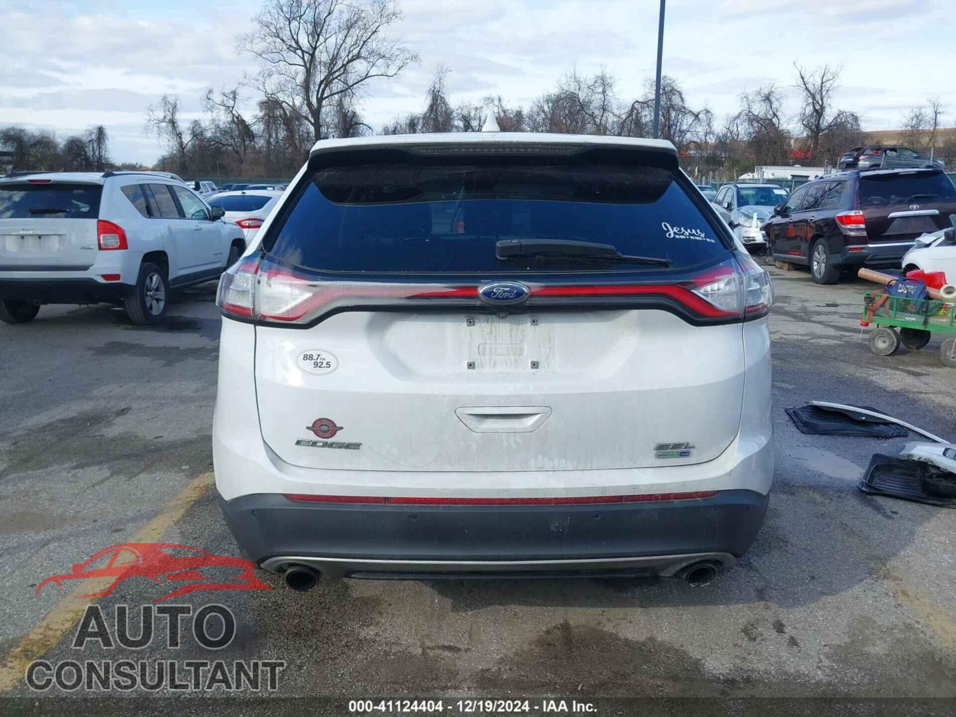 FORD EDGE 2017 - 2FMPK4J98HBB30580