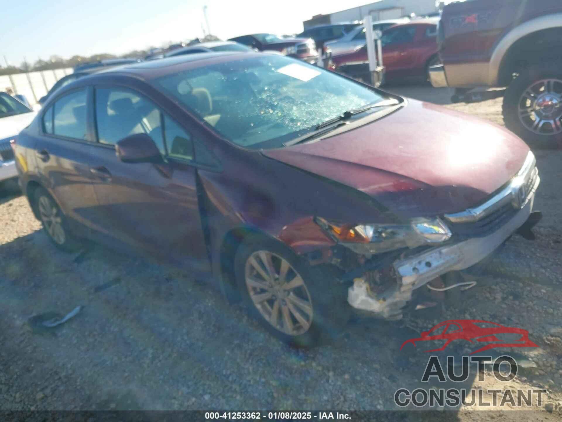 HONDA CIVIC 2012 - 2HGFB2F8XCH600913