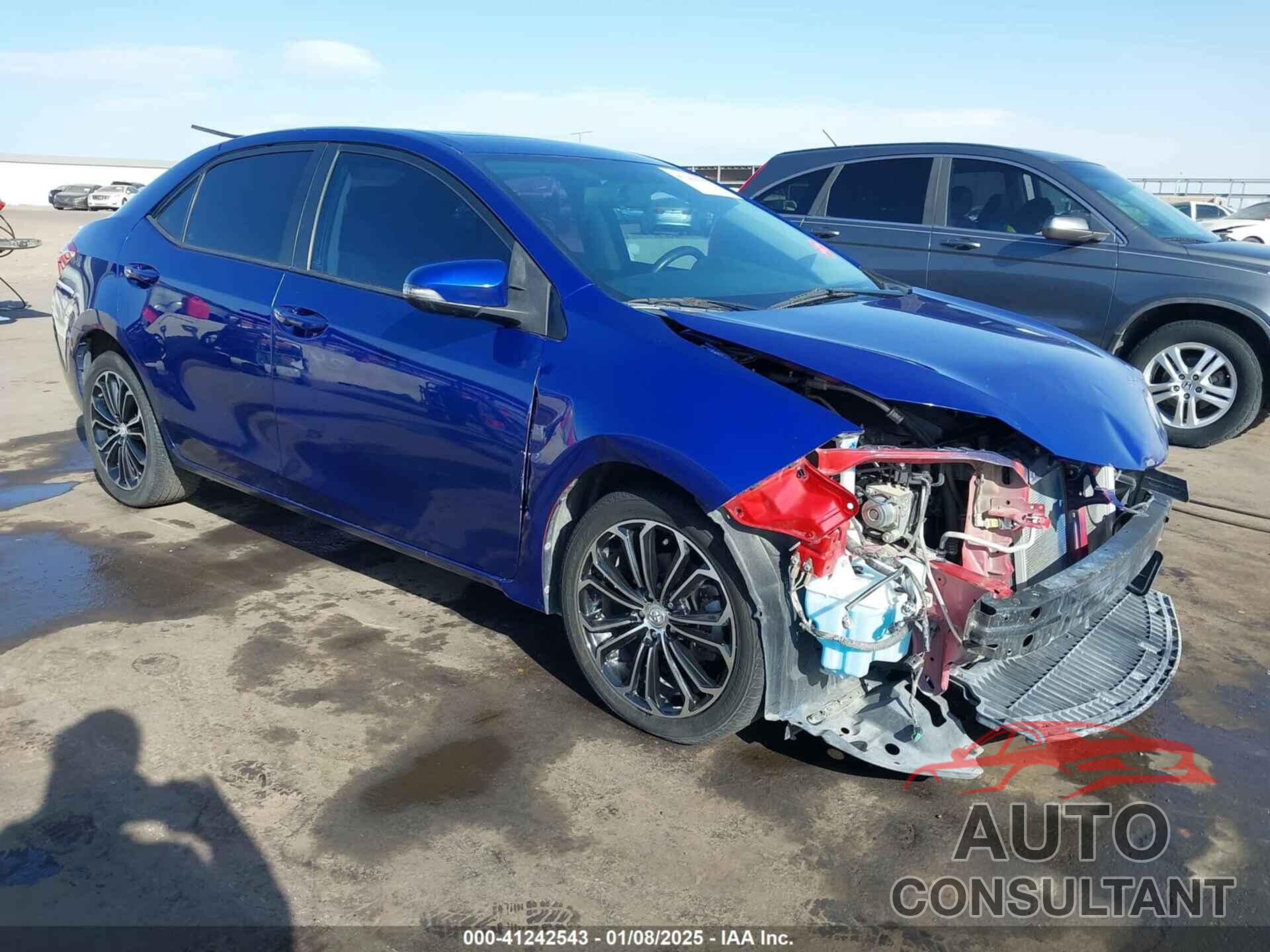 TOYOTA COROLLA 2016 - 2T1BURHE5GC572134