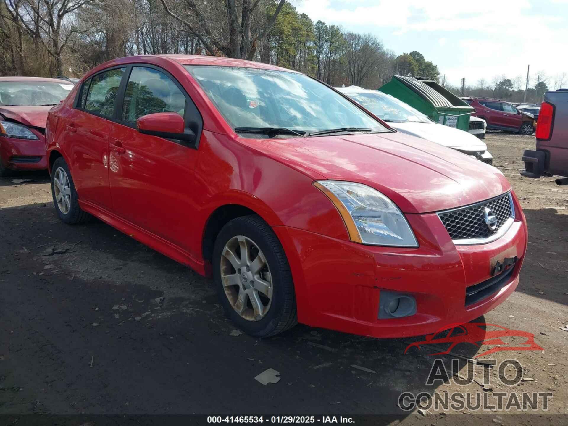 NISSAN SENTRA 2012 - 3N1AB6AP2CL676716