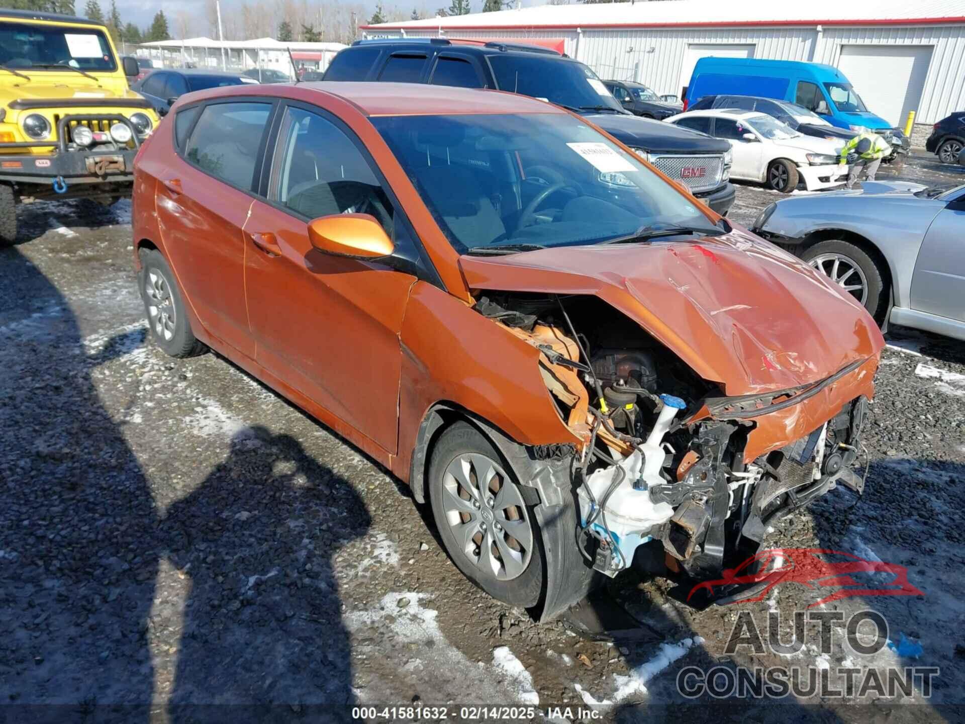 HYUNDAI ACCENT 2015 - KMHCT5AE7FU232071