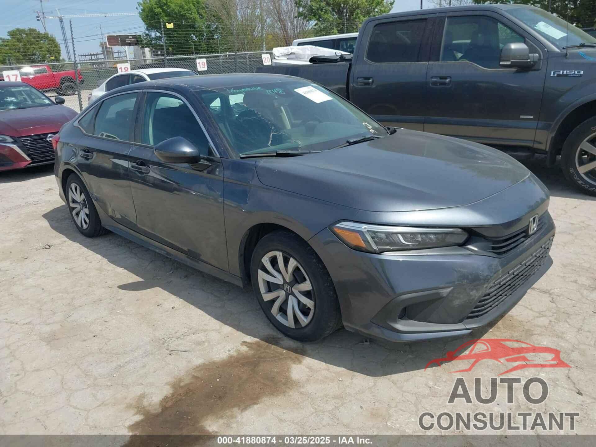 HONDA CIVIC 2022 - 2HGFE2F20NH529422