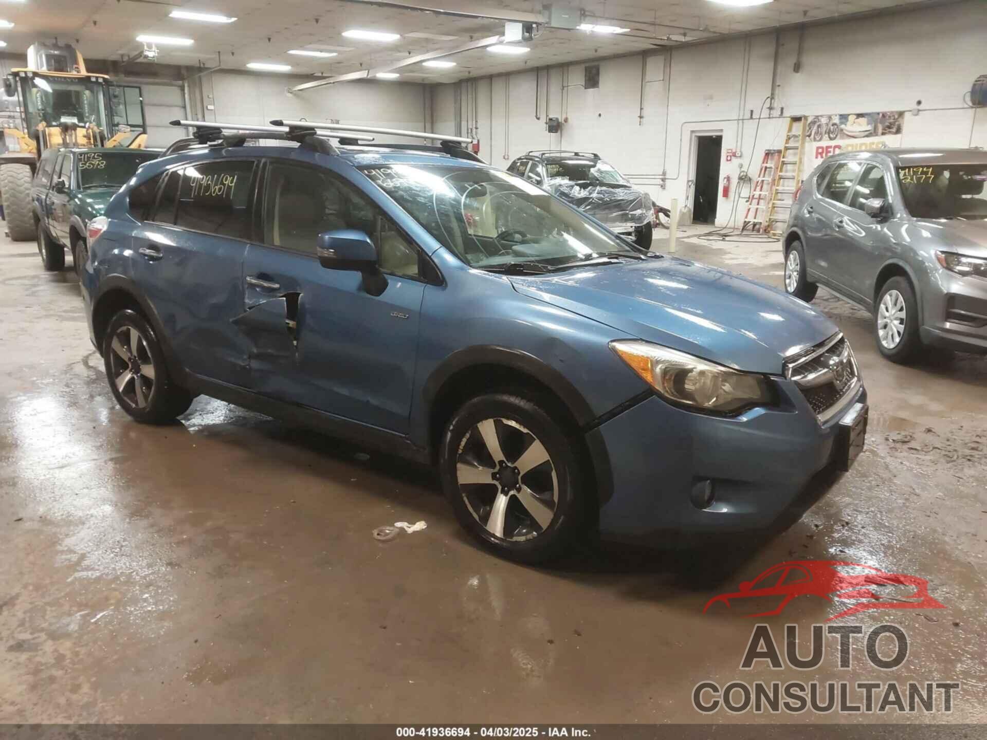 SUBARU XV CROSSTREK HYBRID 2014 - JF2GPBKC1EH315137