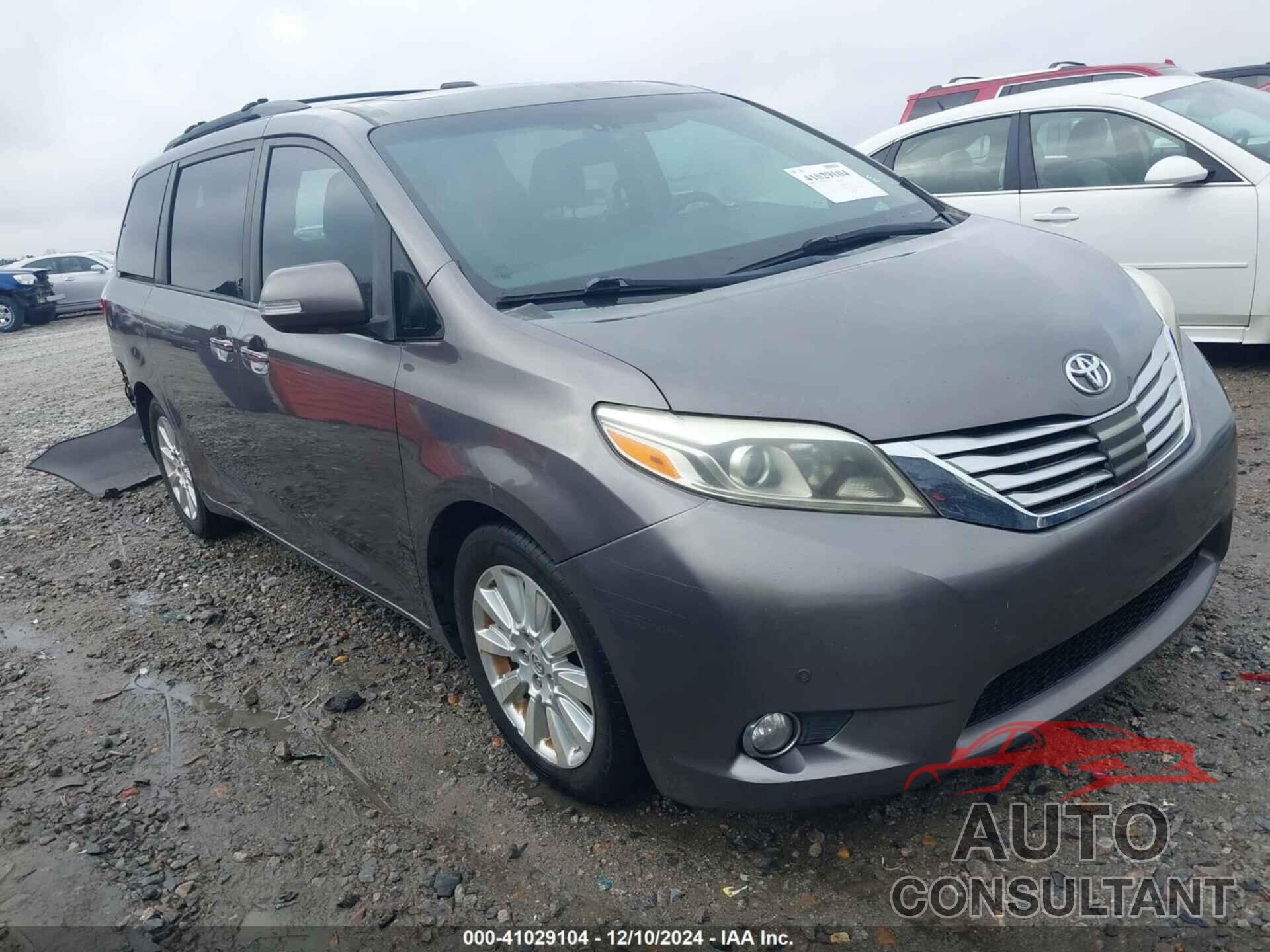 TOYOTA SIENNA 2015 - 5TDYK3DC4FS542159