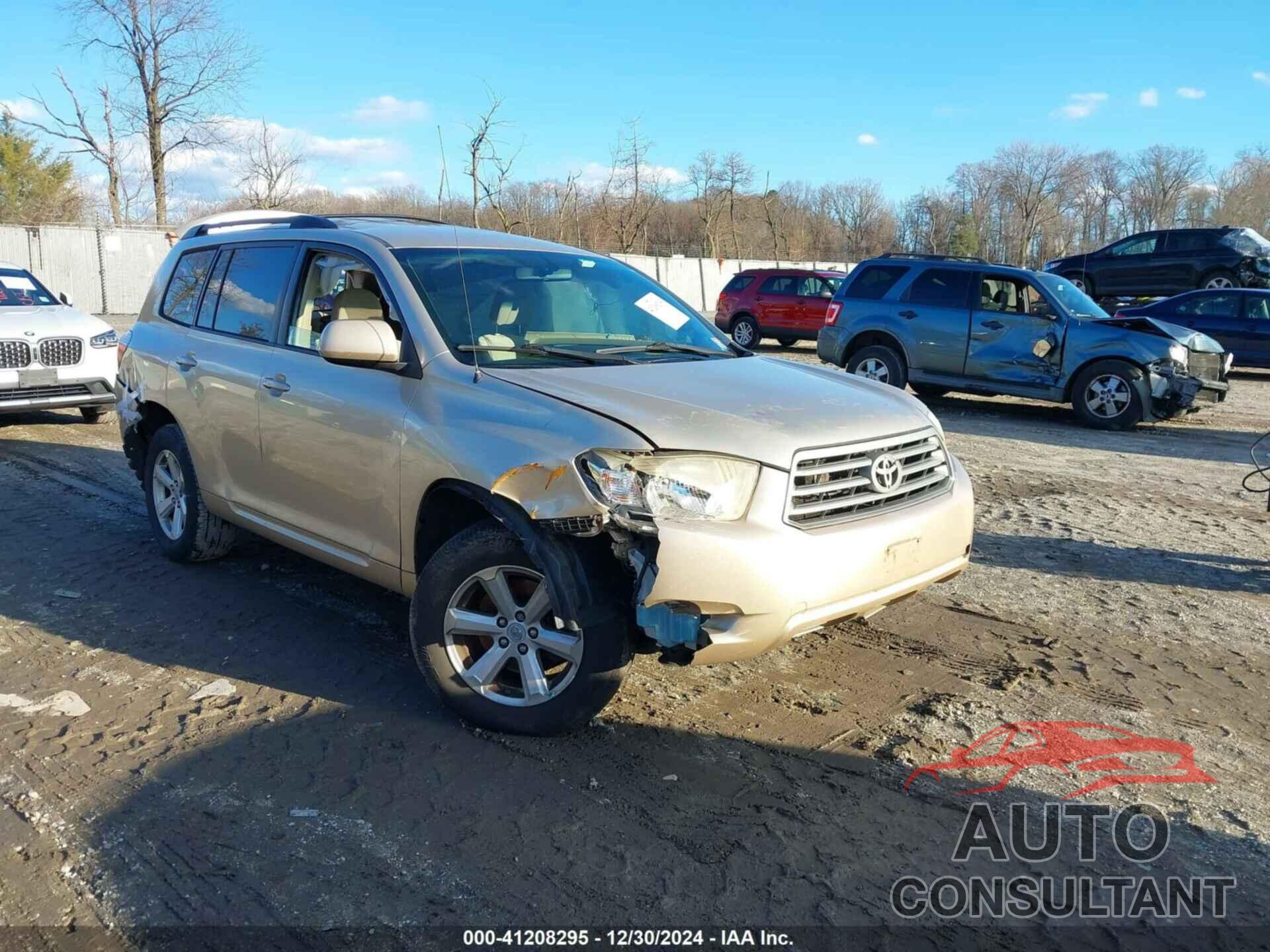 TOYOTA HIGHLANDER 2009 - JTEDS41A692084543