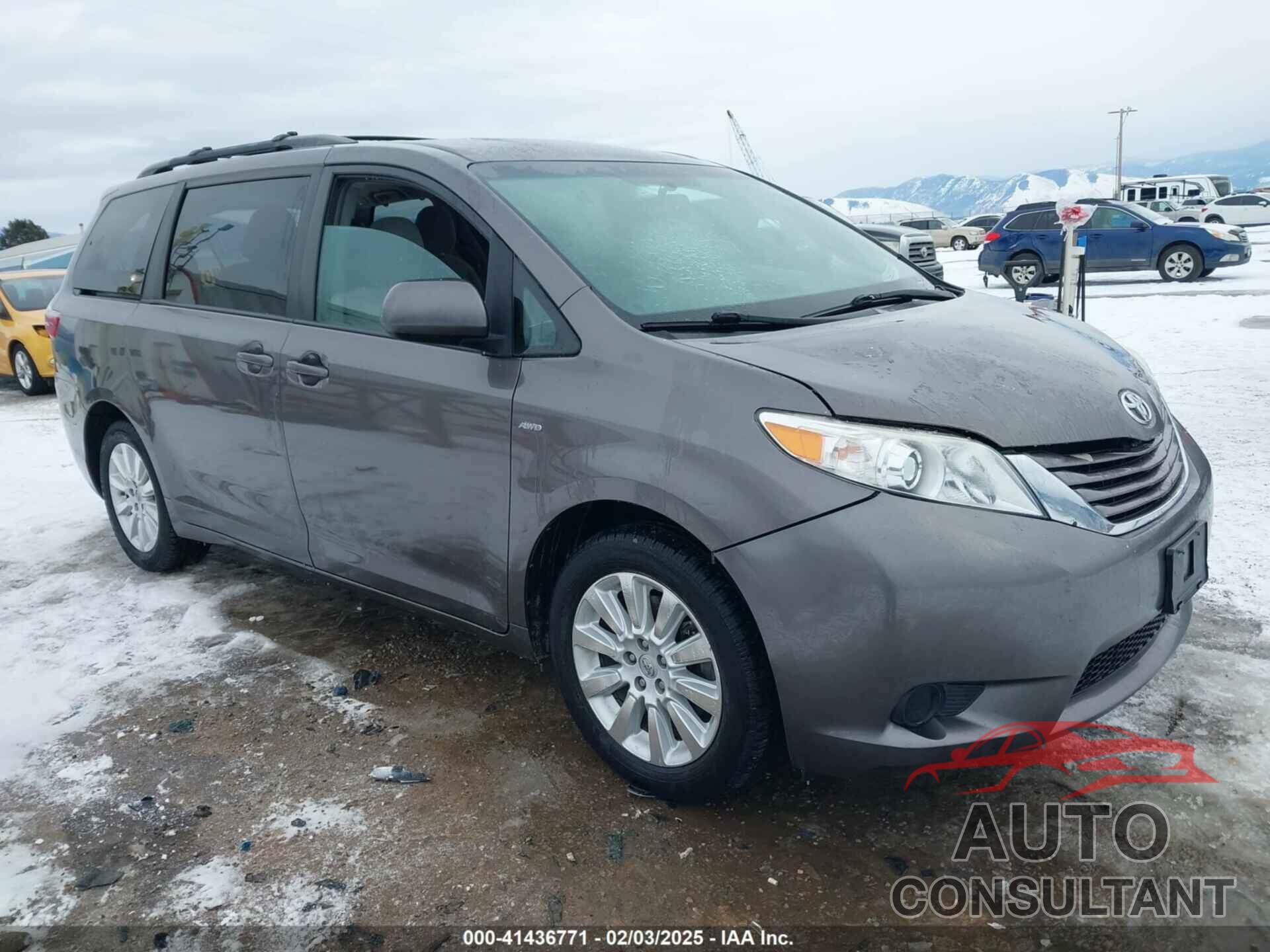 TOYOTA SIENNA 2016 - 5TDJK3DC6GS142669