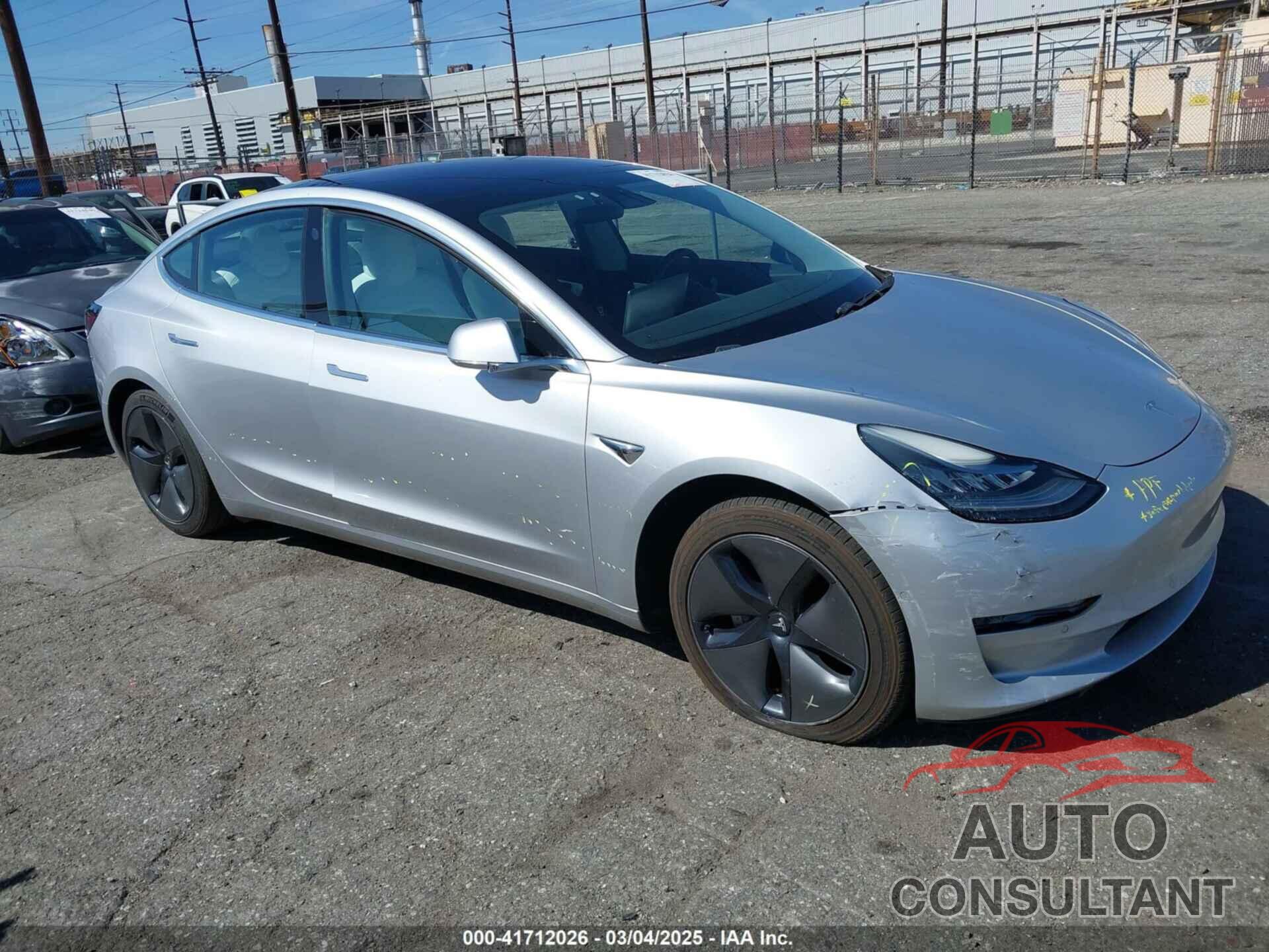 TESLA MODEL 3 2018 - 5YJ3E1EB0JF074830