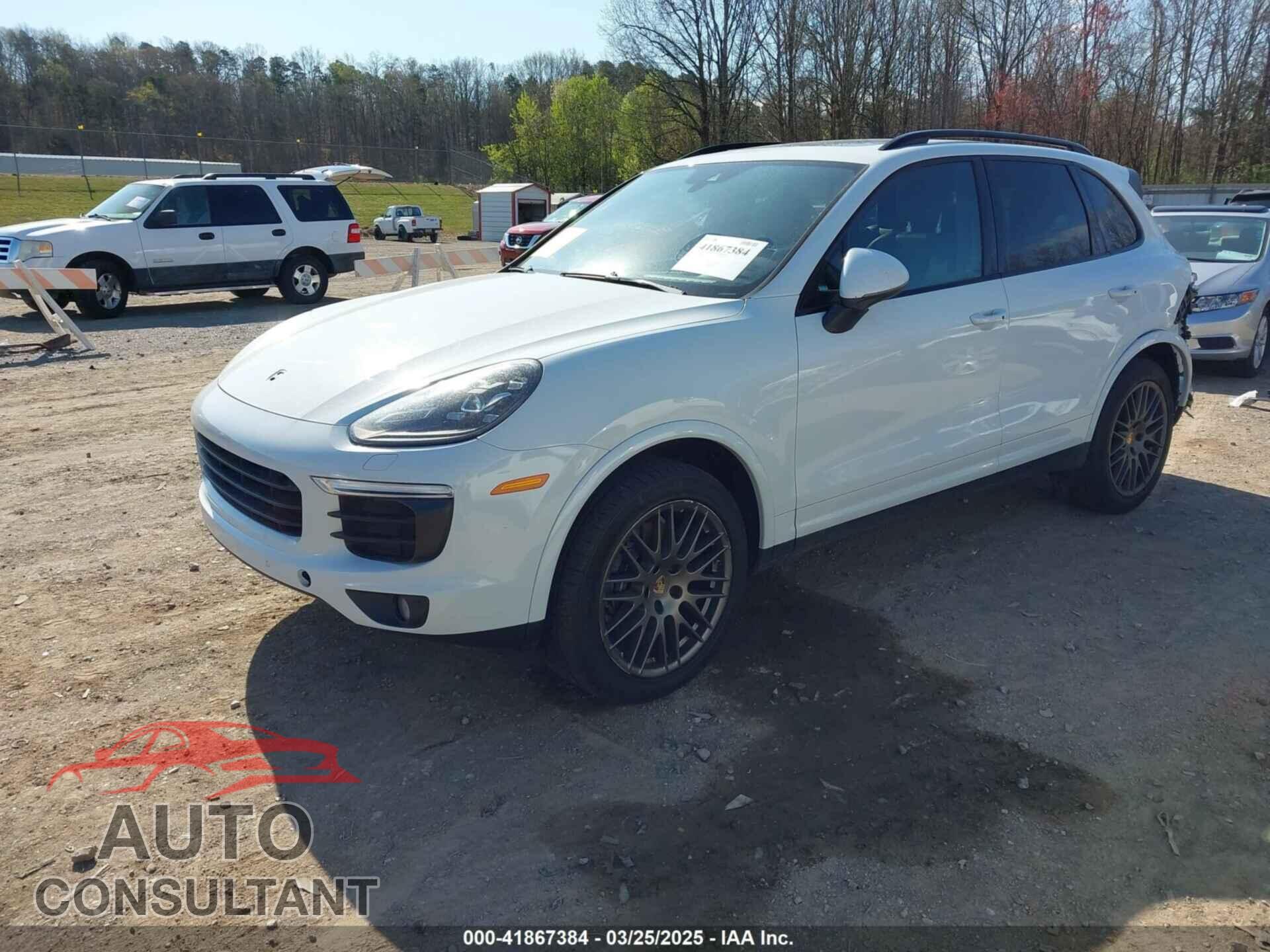 PORSCHE CAYENNE 2017 - WP1AA2A2XHKA85652