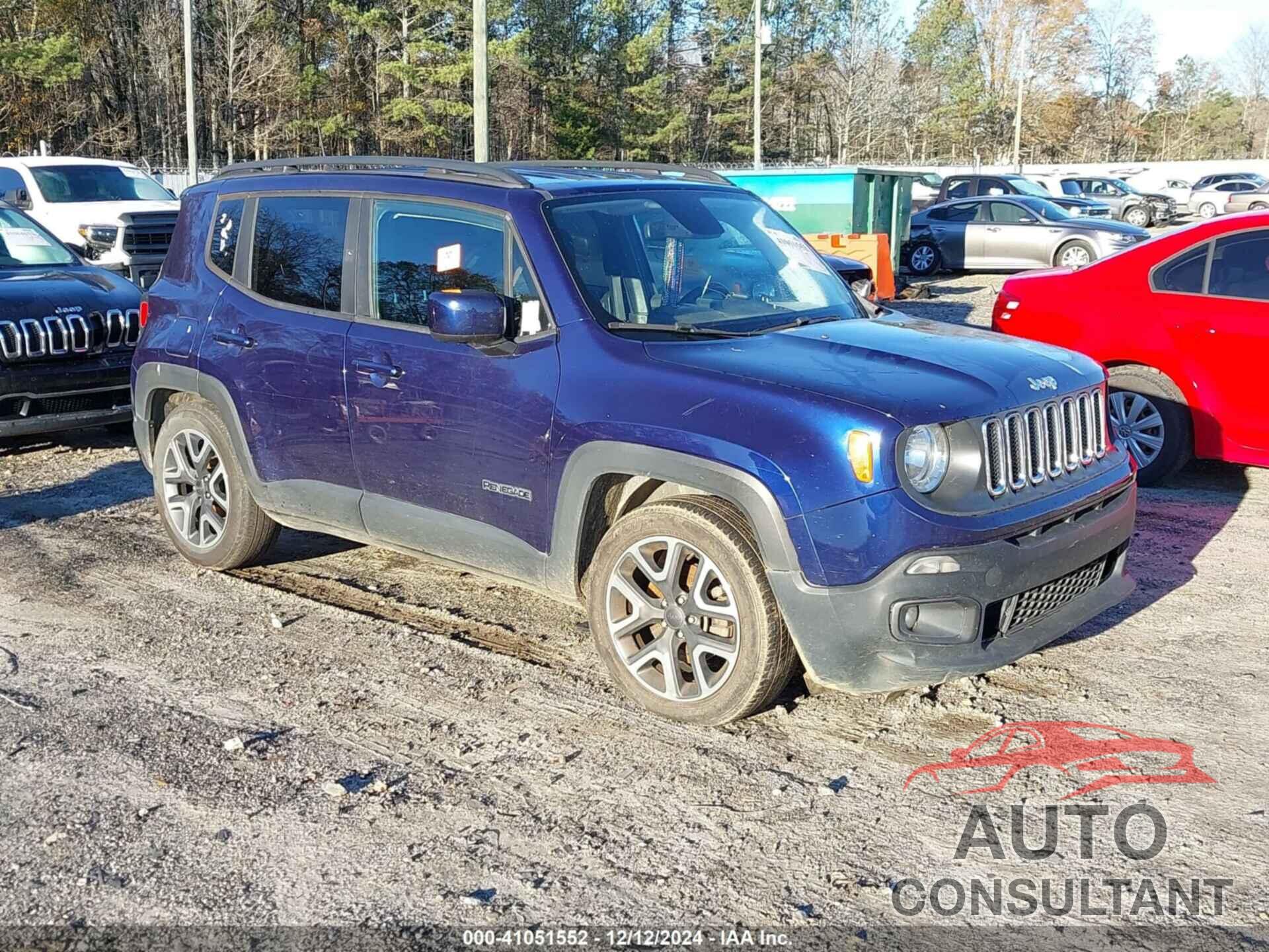JEEP RENEGADE 2018 - ZACCJABB4JPJ05549