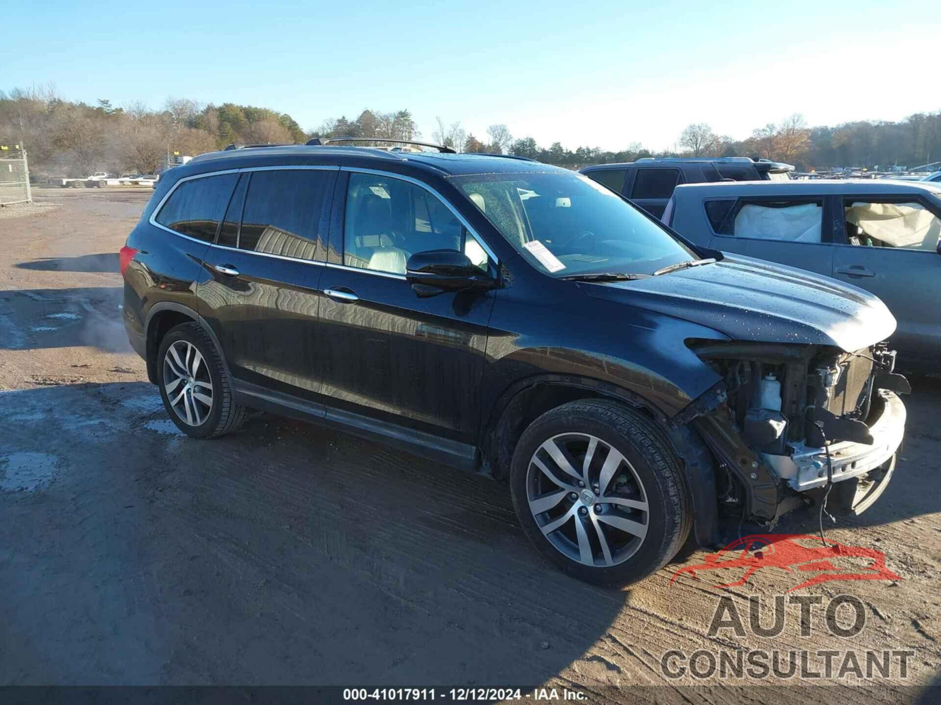 HONDA PILOT 2016 - 5FNYF6H96GB001107