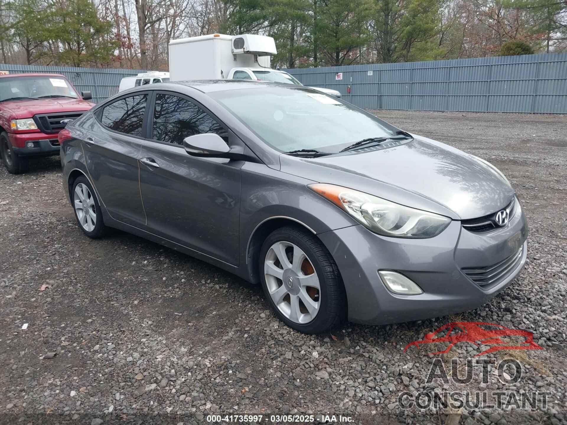 HYUNDAI ELANTRA 2012 - 5NPDH4AE4CH112075
