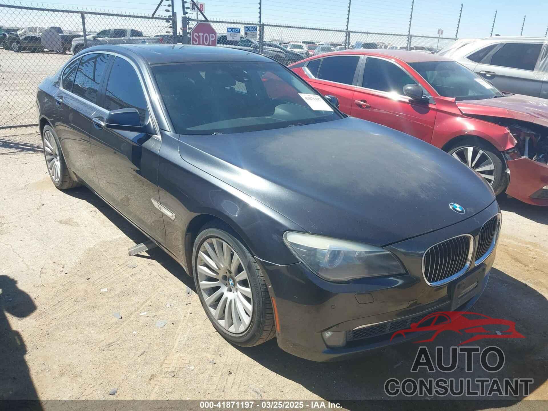 BMW 750I 2009 - WBAKA83549CY35202