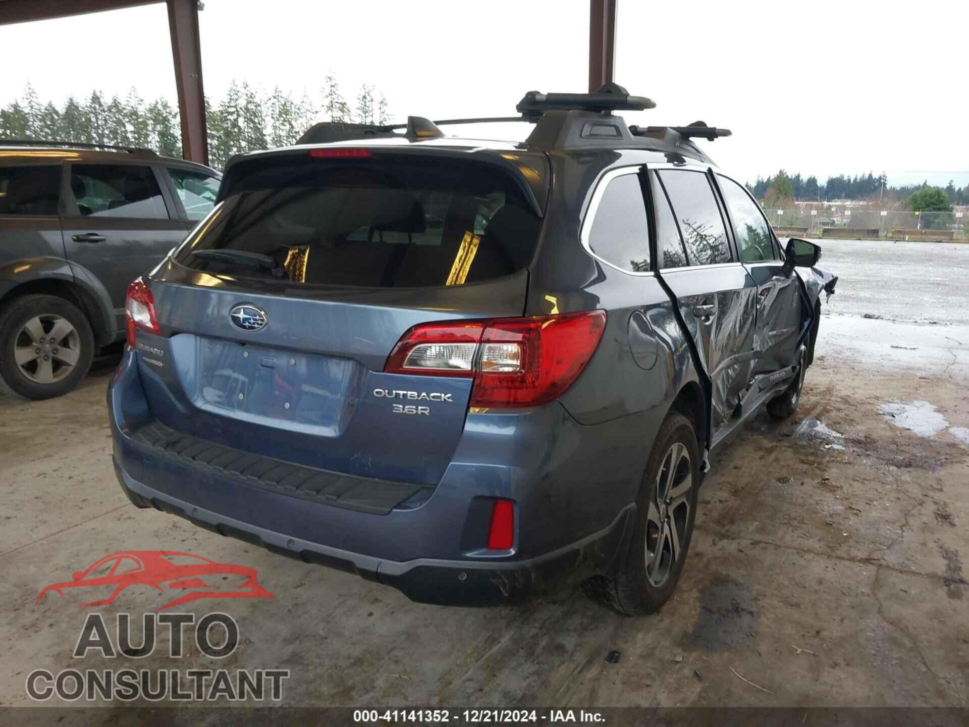 SUBARU OUTBACK 2017 - 4S4BSENC5H3334565