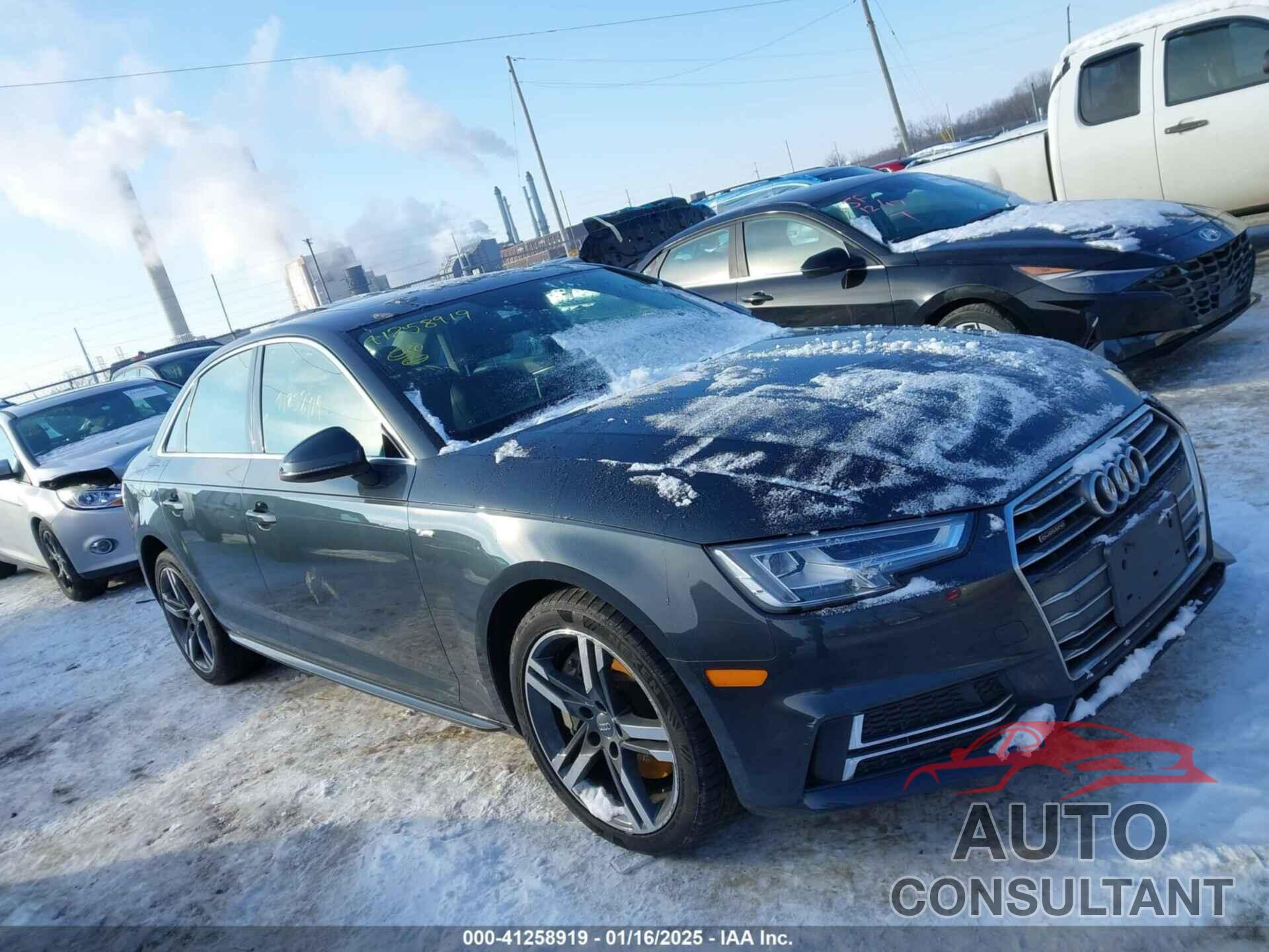 AUDI A4 2017 - WAUENAF42HN036419
