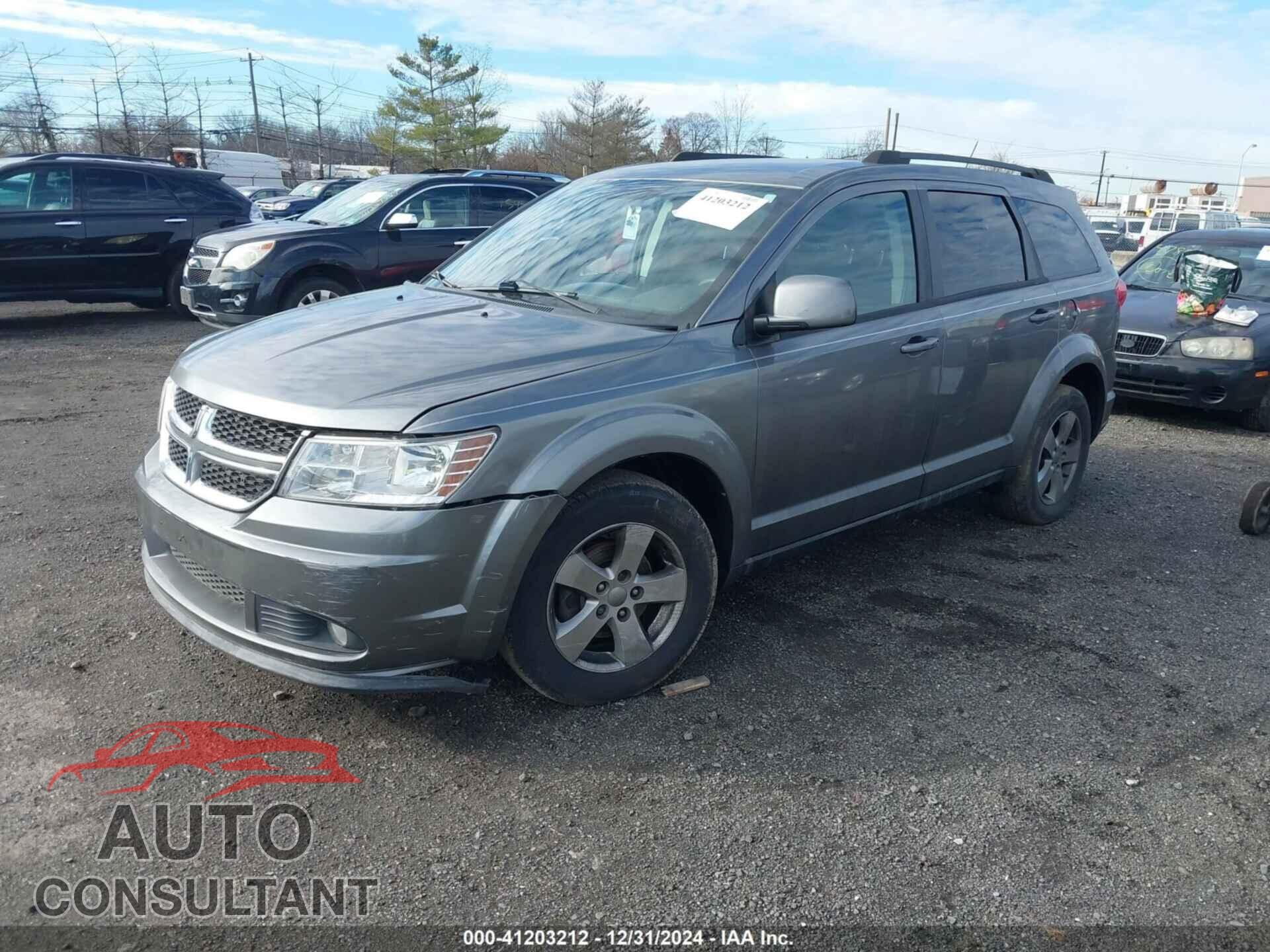 DODGE JOURNEY 2012 - 3C4PDCBG6CT202282
