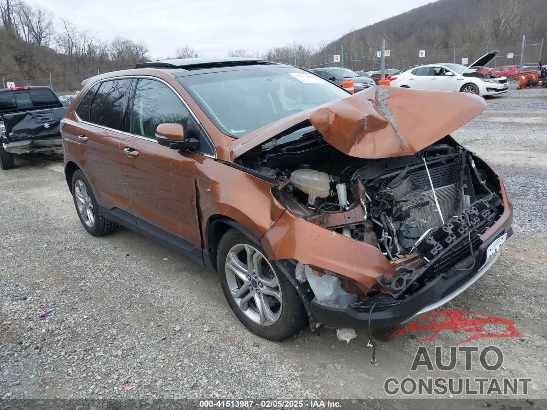 FORD EDGE 2017 - 2FMPK4K88HBC11746