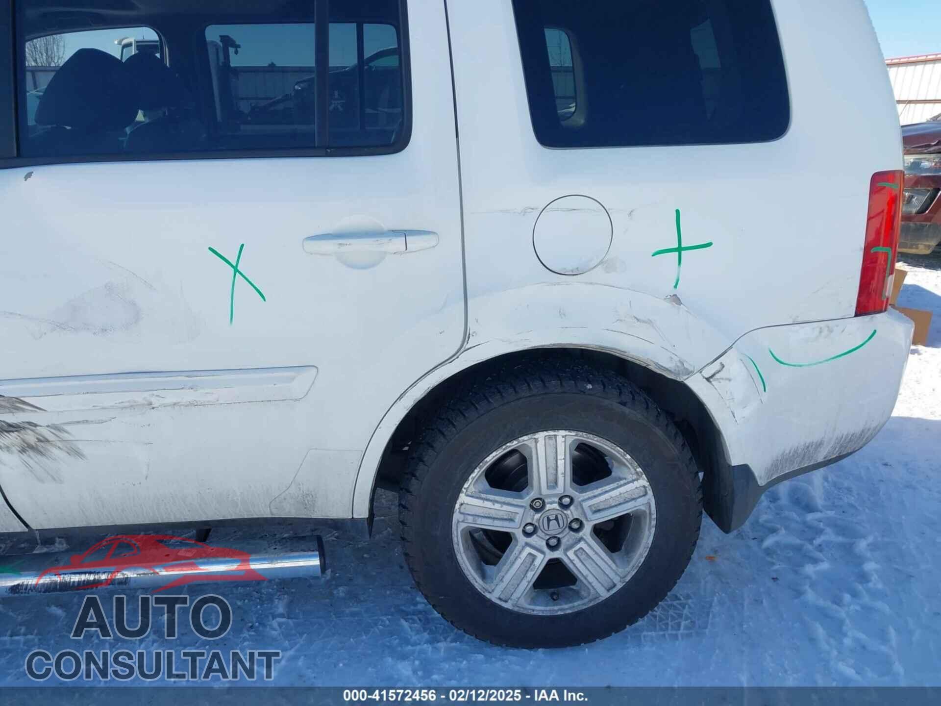 HONDA PILOT 2013 - 5FNYF4H79DB086426