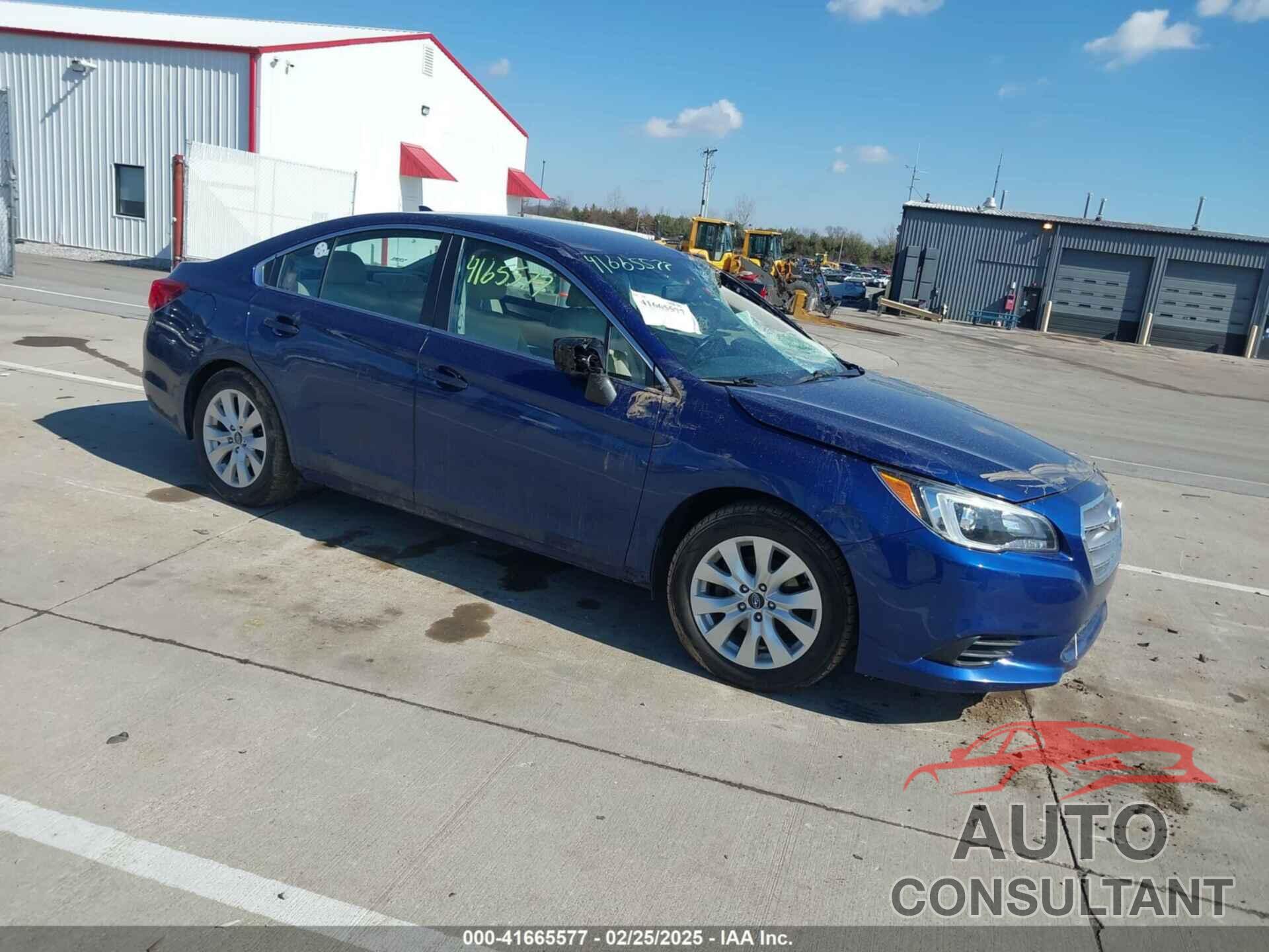 SUBARU LEGACY 2016 - 4S3BNBC60G3020893
