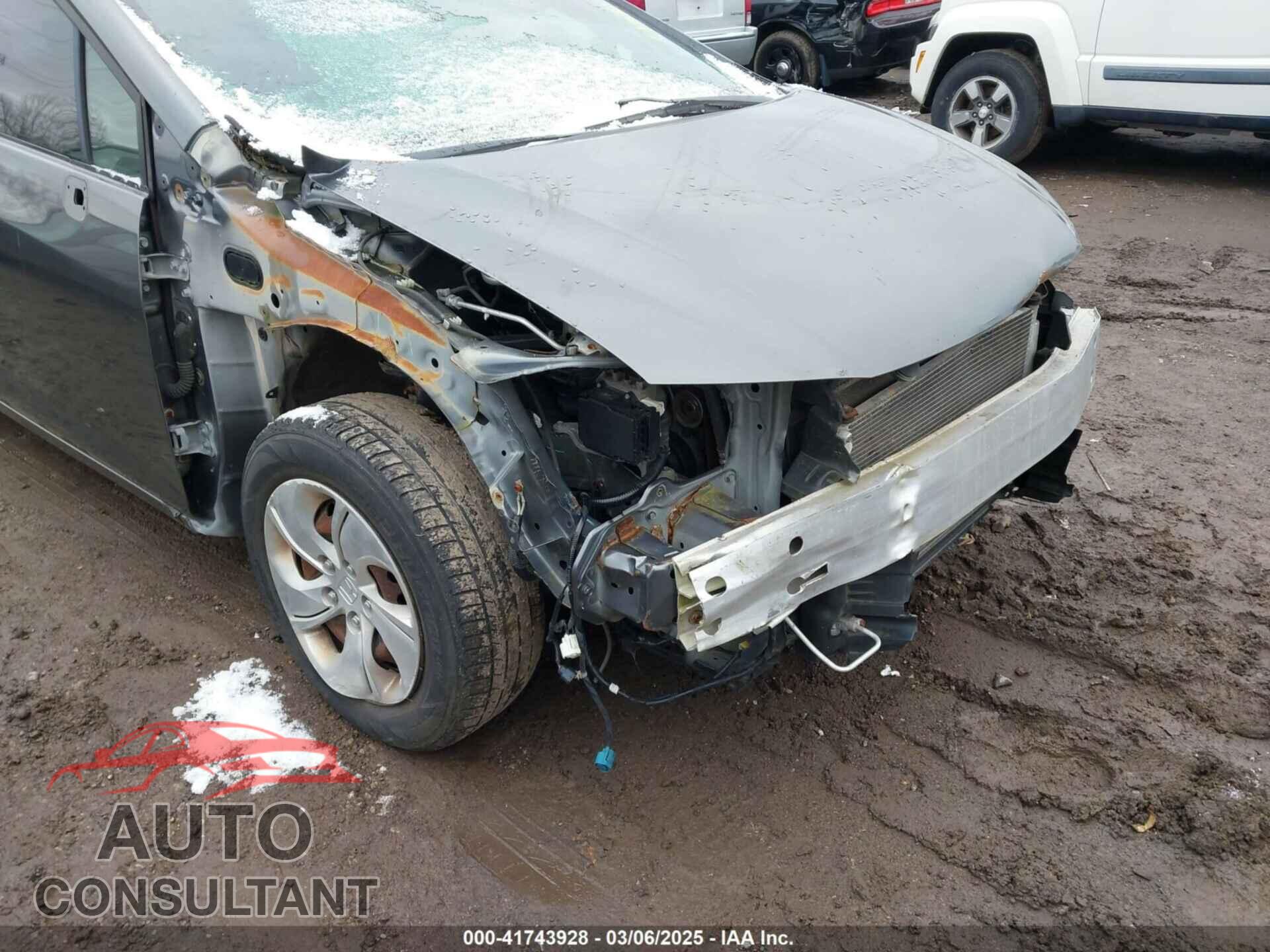 HONDA CIVIC 2013 - 19XFB2E55DE065444