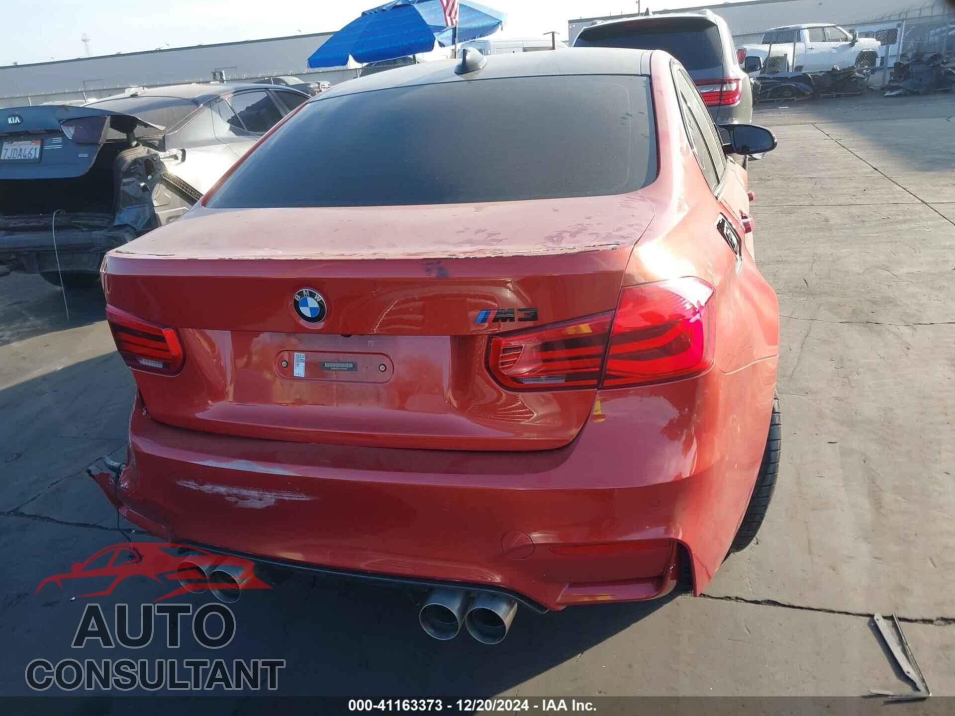 BMW M3 2018 - WBS8M9C50J5J78345