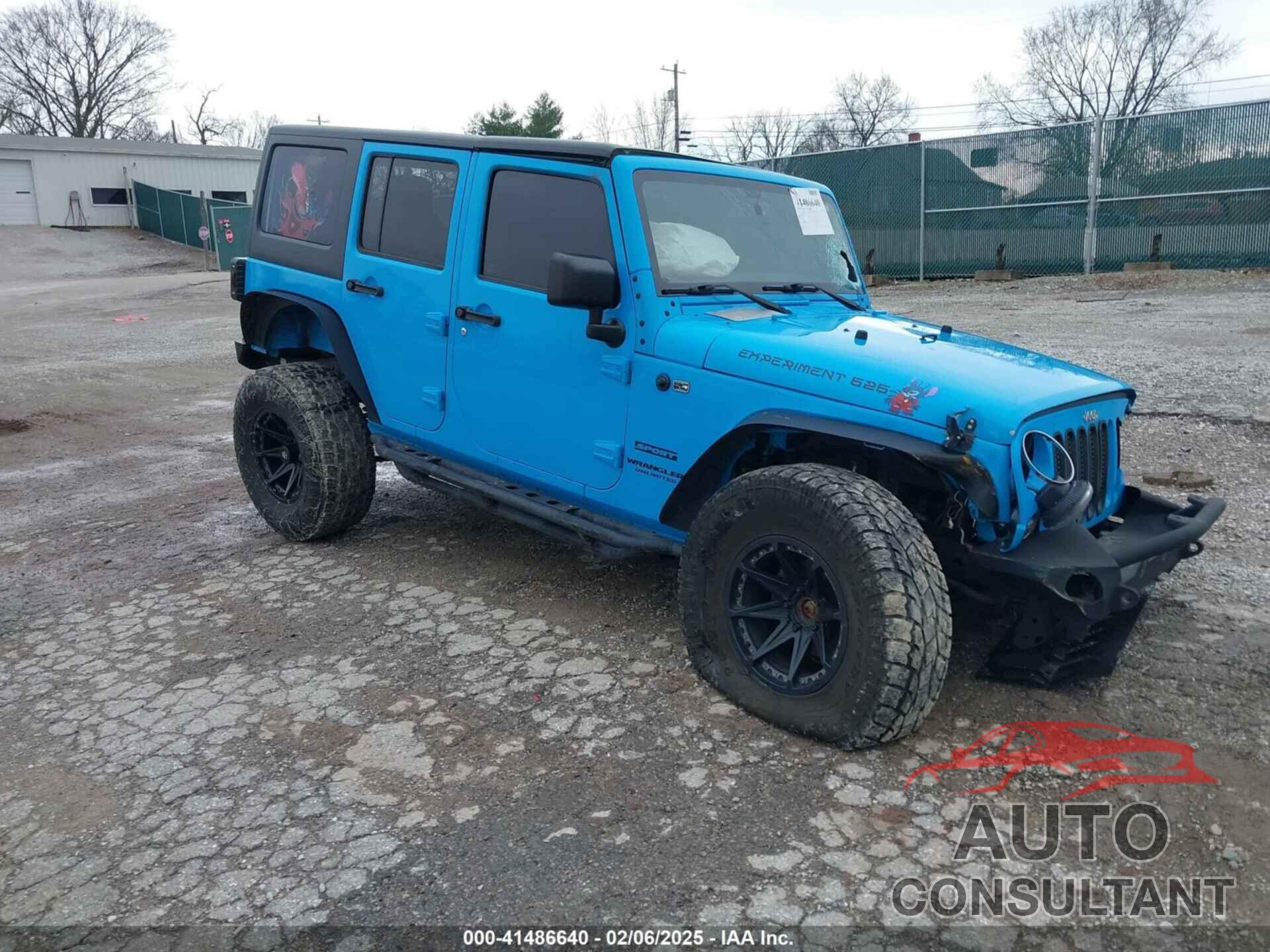 JEEP WRANGLER UNLIMITED 2017 - 1C4BJWDG2HL664911