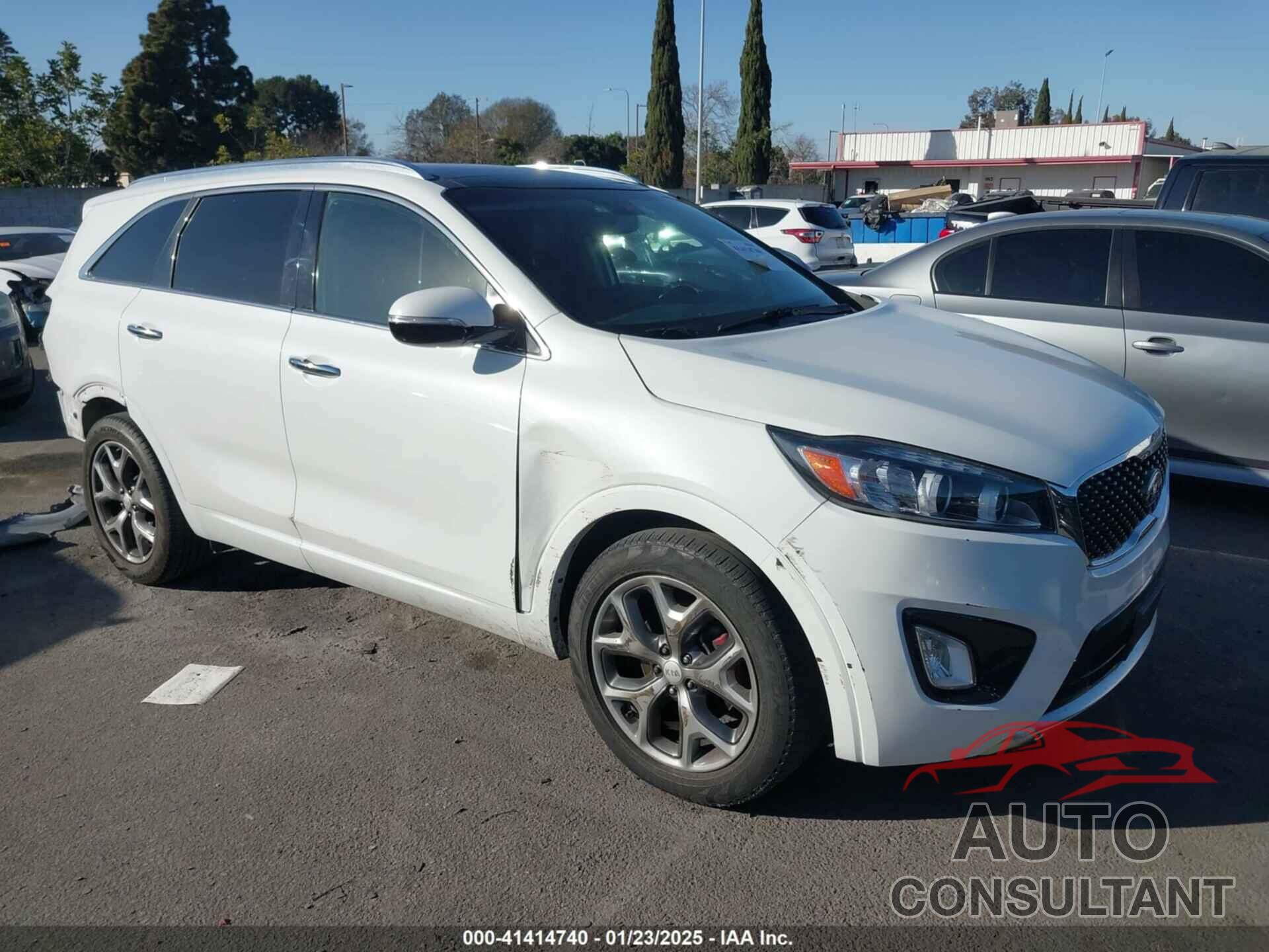 KIA SORENTO 2016 - 5XYPK4A55GG083584