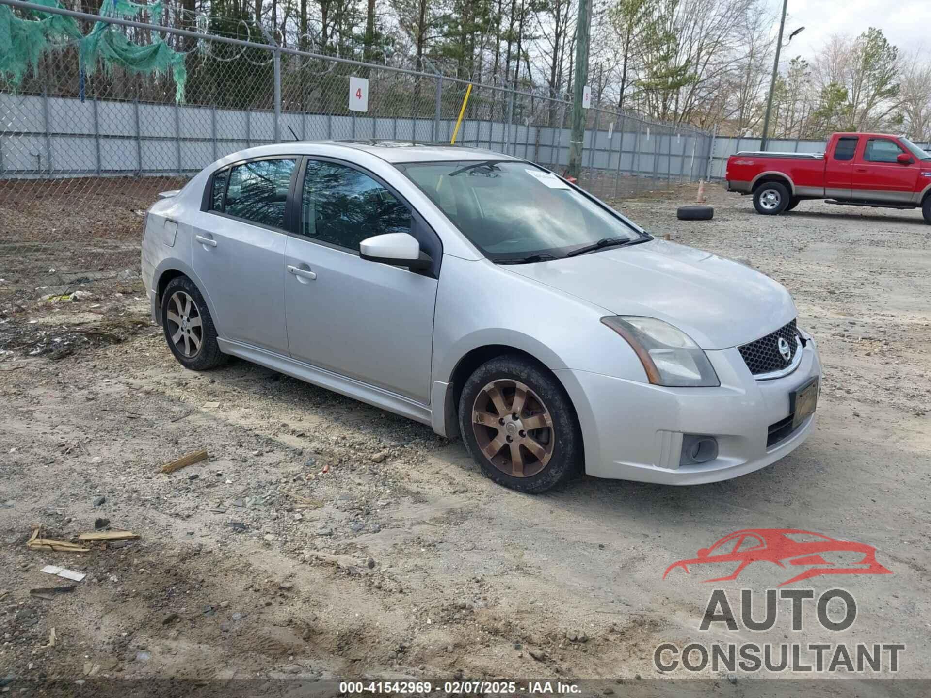 NISSAN SENTRA 2012 - 3N1AB6AP4CL614993