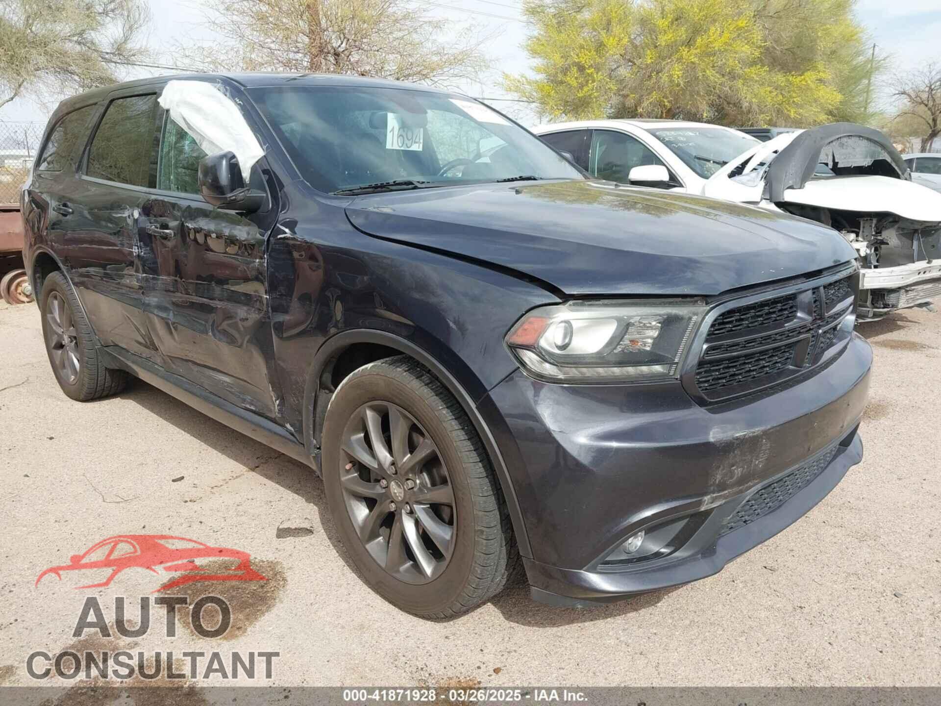 DODGE DURANGO 2015 - 1C4RDJAG7FC187984
