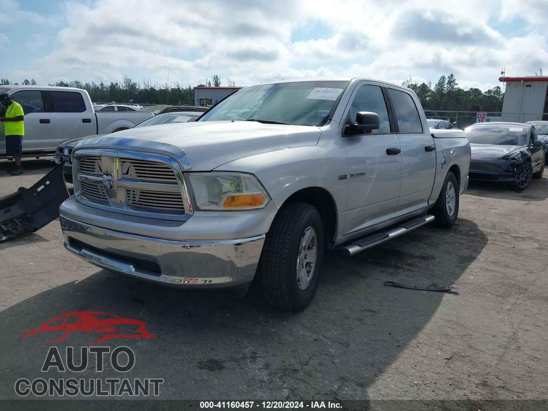 DODGE RAM 1500 2010 - 1D7RB1CT4AS223683