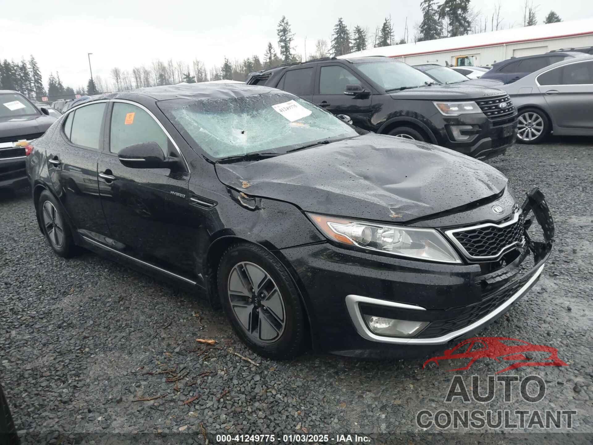 KIA OPTIMA HYBRID 2013 - KNAGM4ADXD5051023