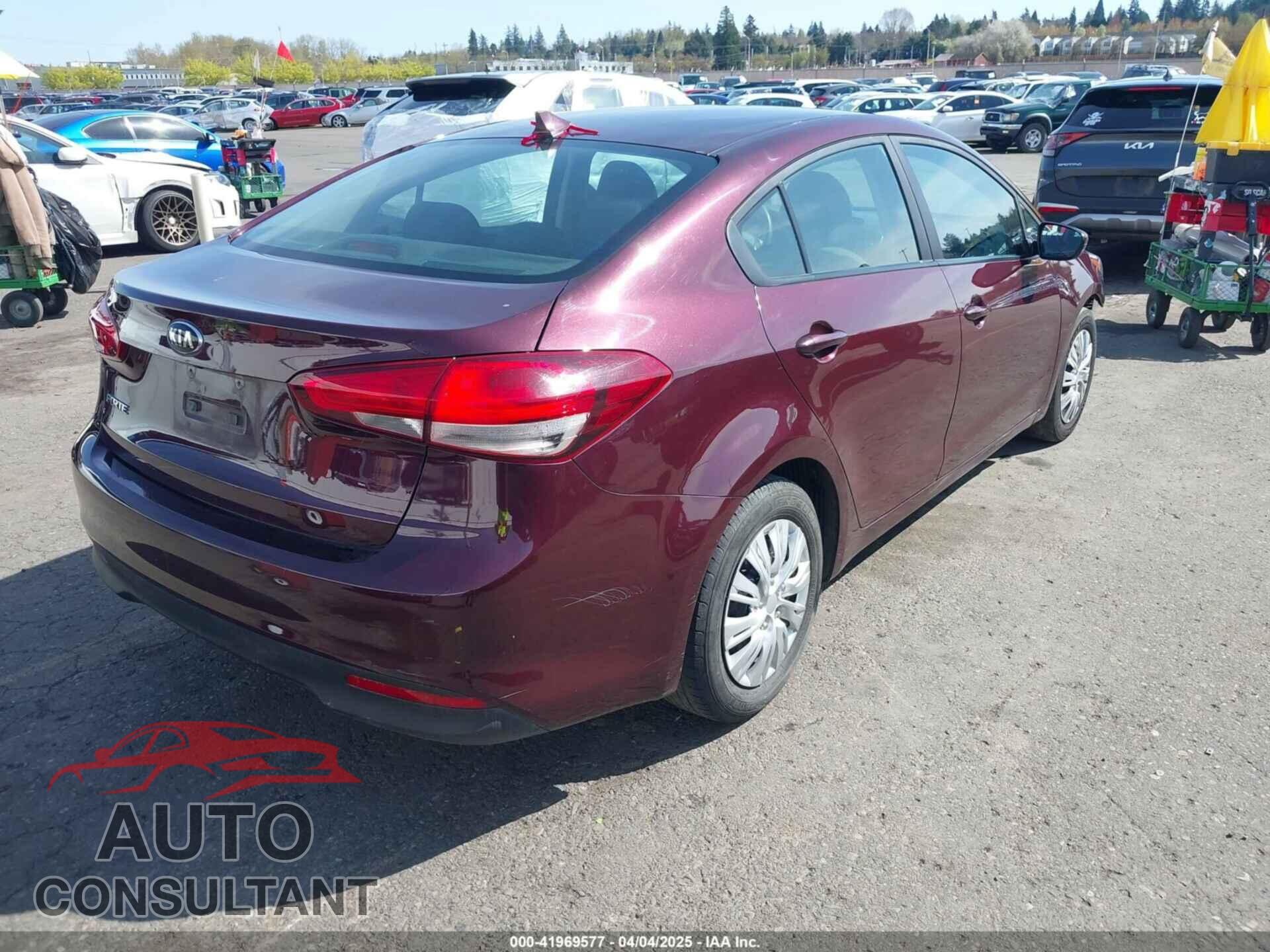 KIA FORTE 2017 - 3KPFL4A73HE123797