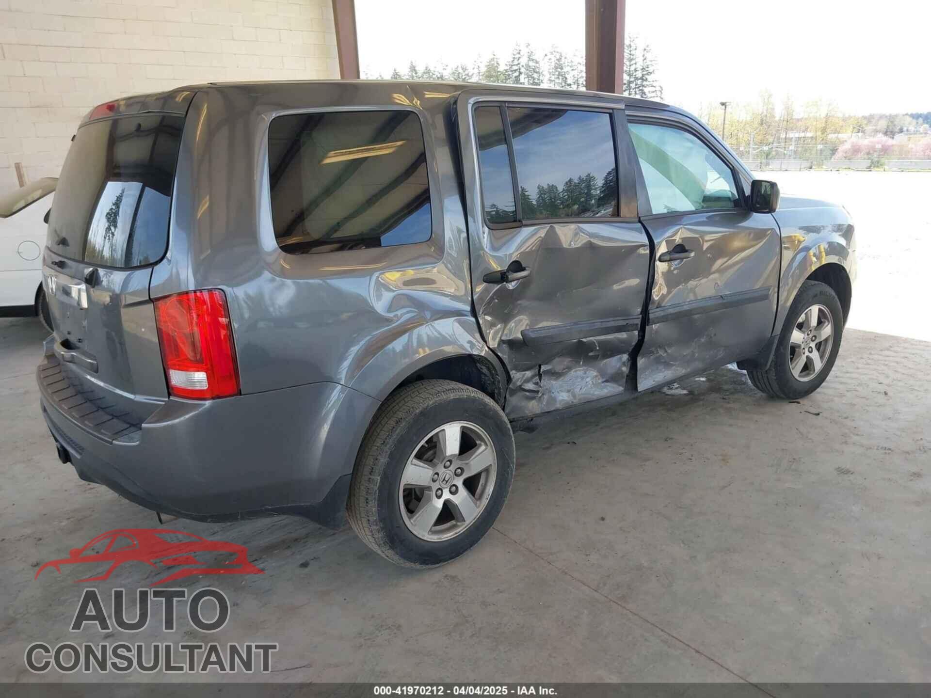 HONDA PILOT 2012 - 5FNYF3H23CB005207