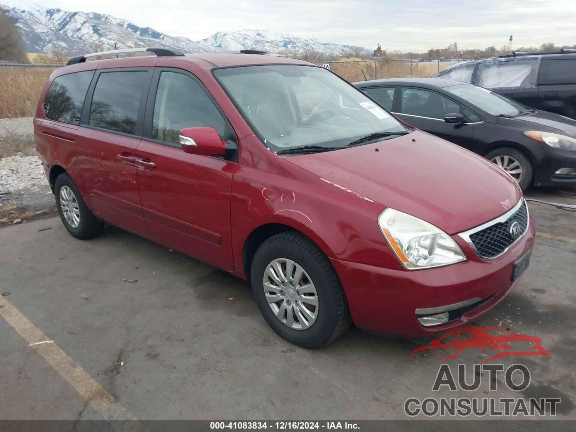 KIA SEDONA 2014 - KNDMG4C73E6542324