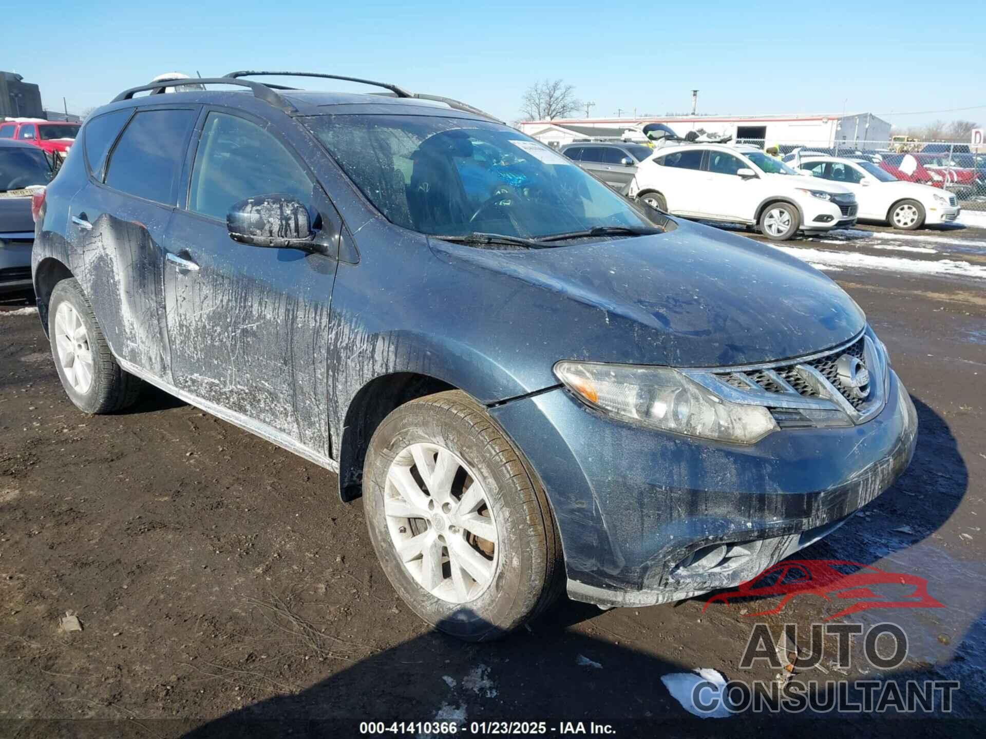 NISSAN MURANO 2012 - JN8AZ1MW4CW232072