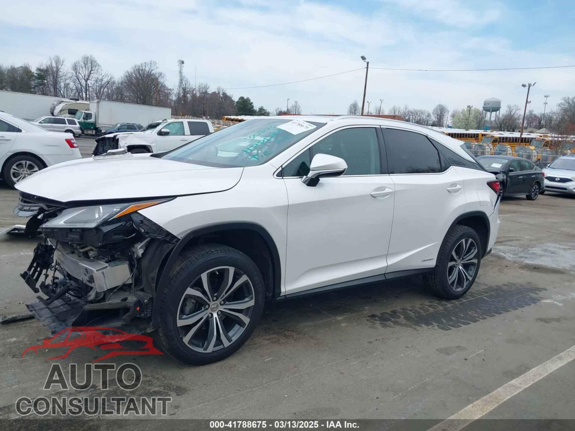 LEXUS RX 450H 2017 - 2T2BGMCA1HC018939