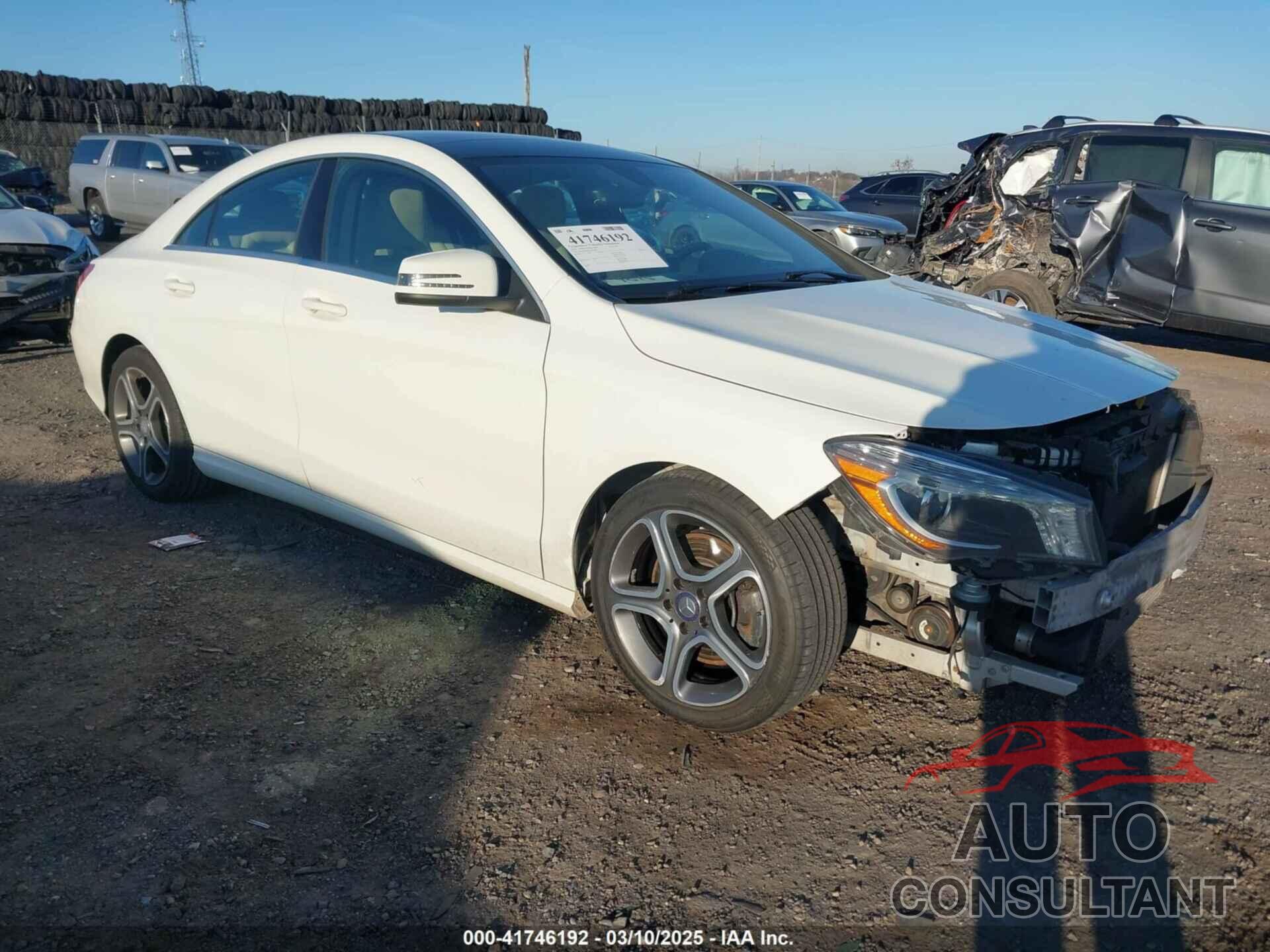 MERCEDES-BENZ CLA 250 2014 - WDDSJ4EB6EN042969