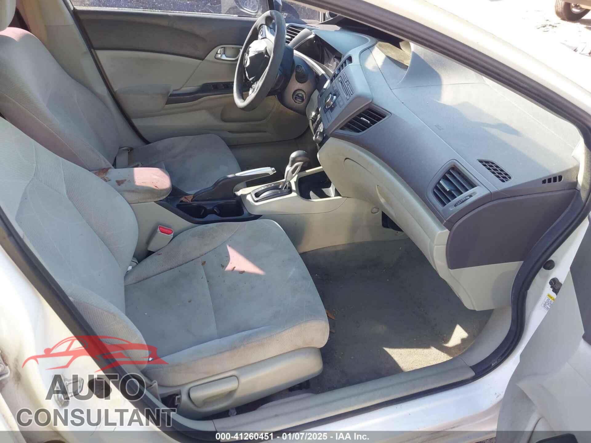 HONDA CIVIC 2012 - 2HGFB2F88CH511308