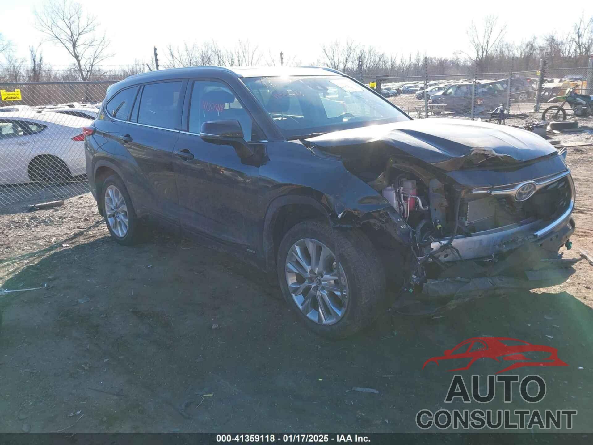 TOYOTA HIGHLANDER 2023 - 5TDXBRCH1PS582776