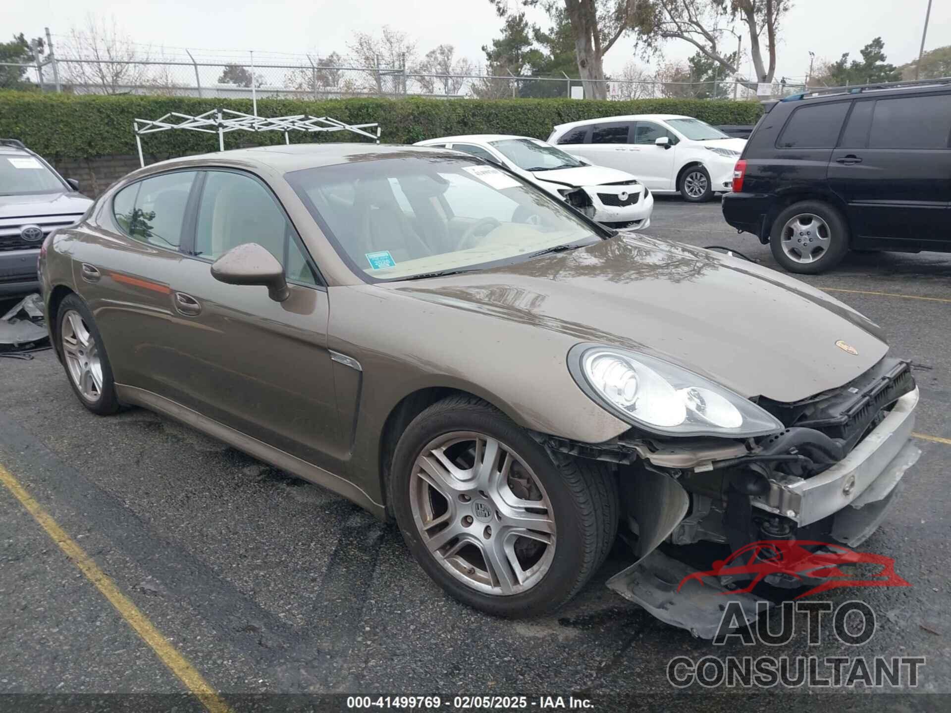 PORSCHE PANAMERA 2011 - WP0AA2A72BL011513