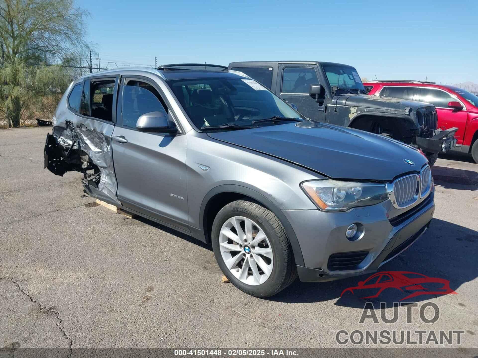 BMW X3 2015 - 5UXWZ7C50F0M83027