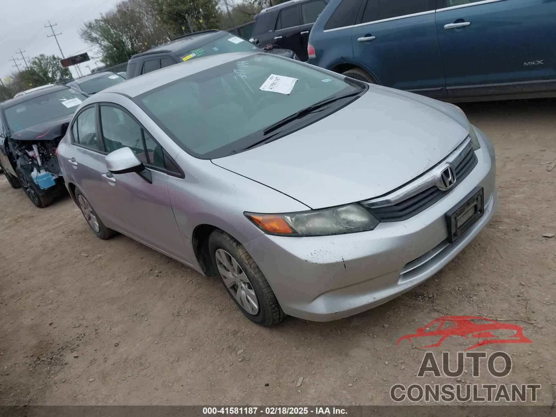 HONDA CIVIC 2012 - 19XFB2F53CE091683