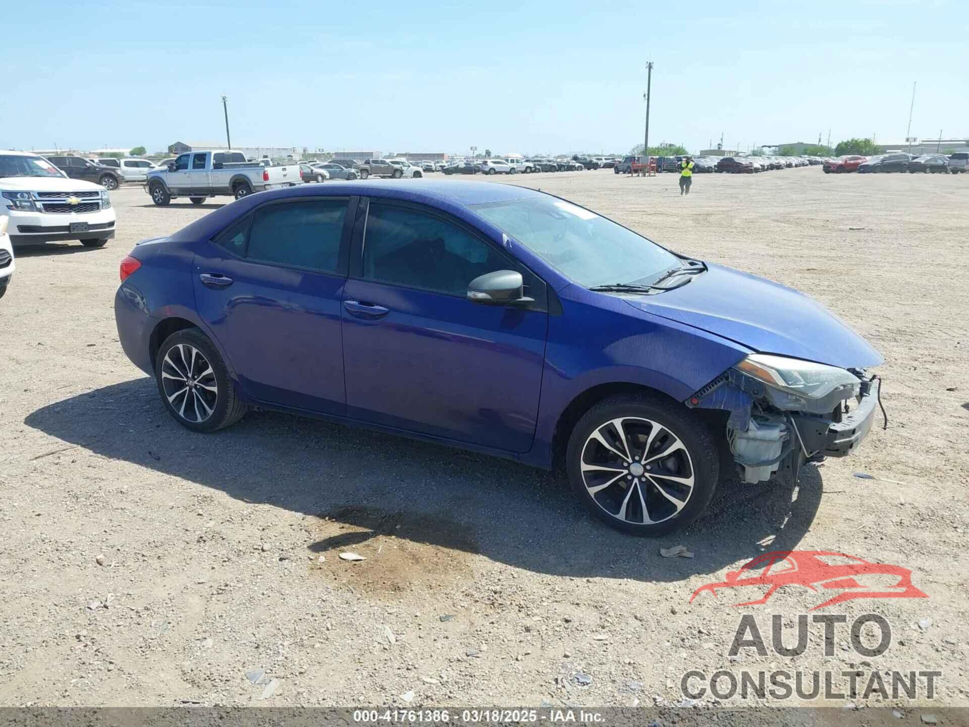 TOYOTA COROLLA 2019 - 5YFBURHE3KP903043